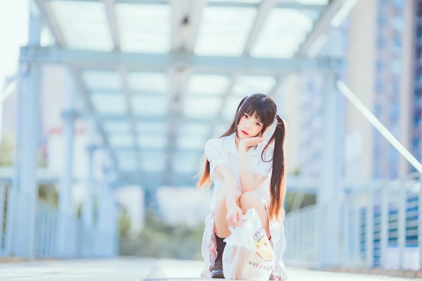 桜桃喵 – NO.101 少女×4-浅色系（23P [23P]插图9