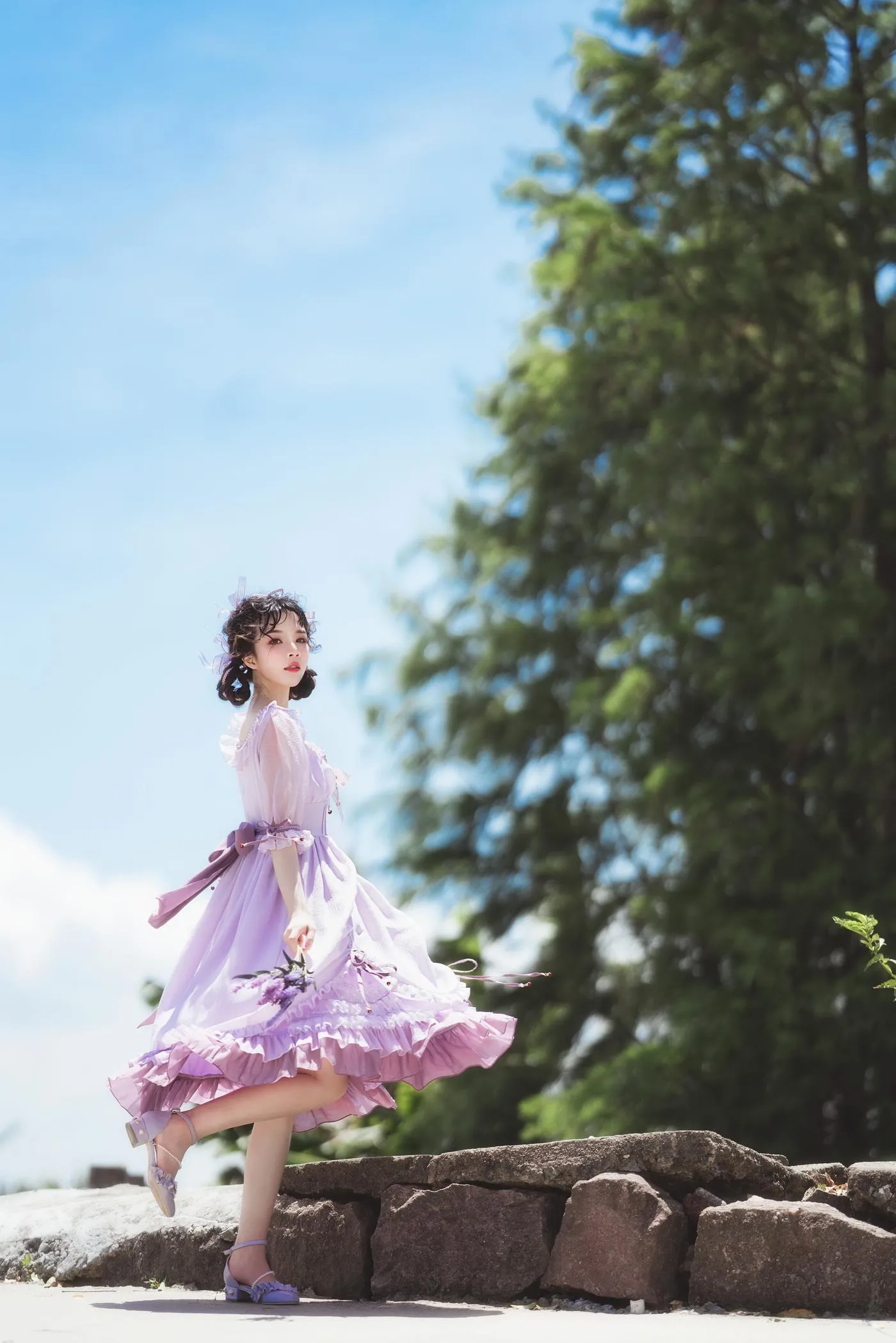 桜桃喵 – NO.101 少女×4-紫萱（15P [15P]插图9