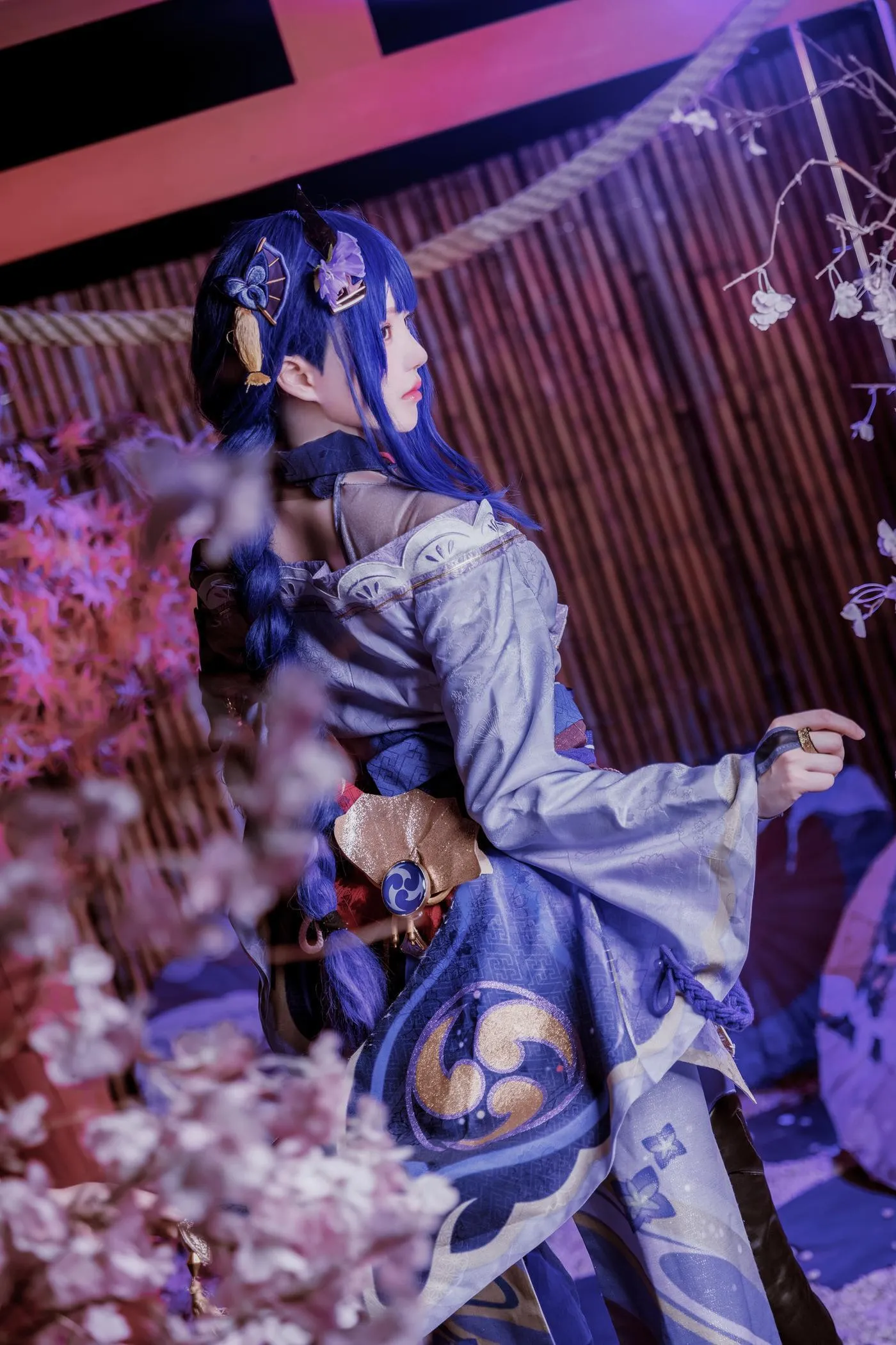 桜桃喵 – NO.138 雷电将军 花絮 [46P]插图1