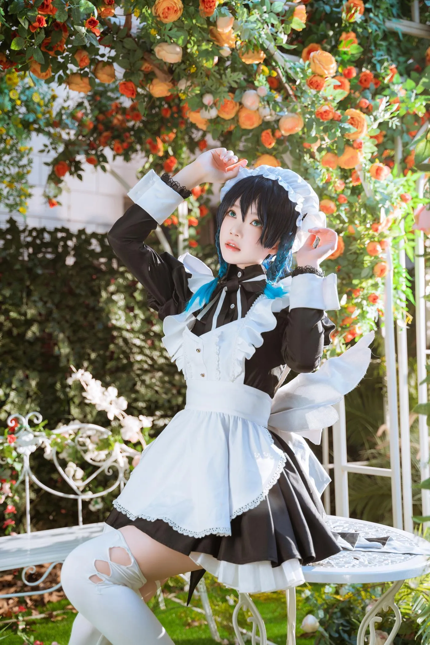 桜桃喵 – NO.140 温迪女仆 花絮 [26P]插图