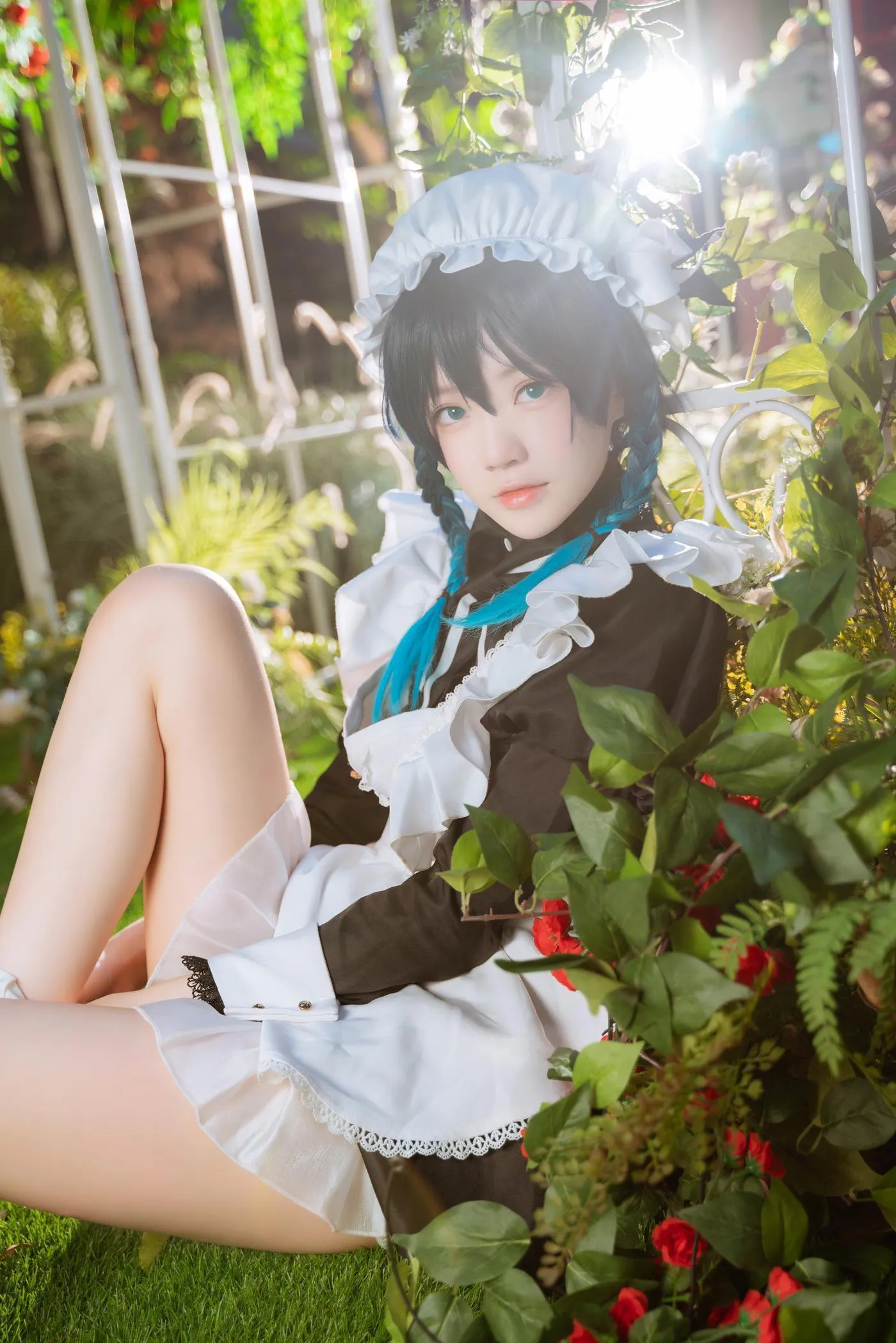 桜桃喵 – NO.140 温迪女仆 花絮 [26P]插图3