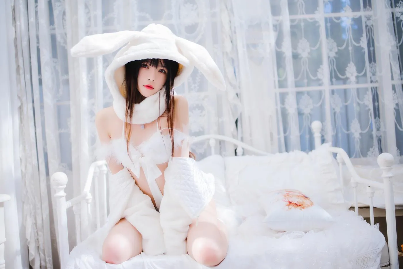 桜桃喵 – NO.141 小白兔01 02-小白兔02（49p [49P]插图5
