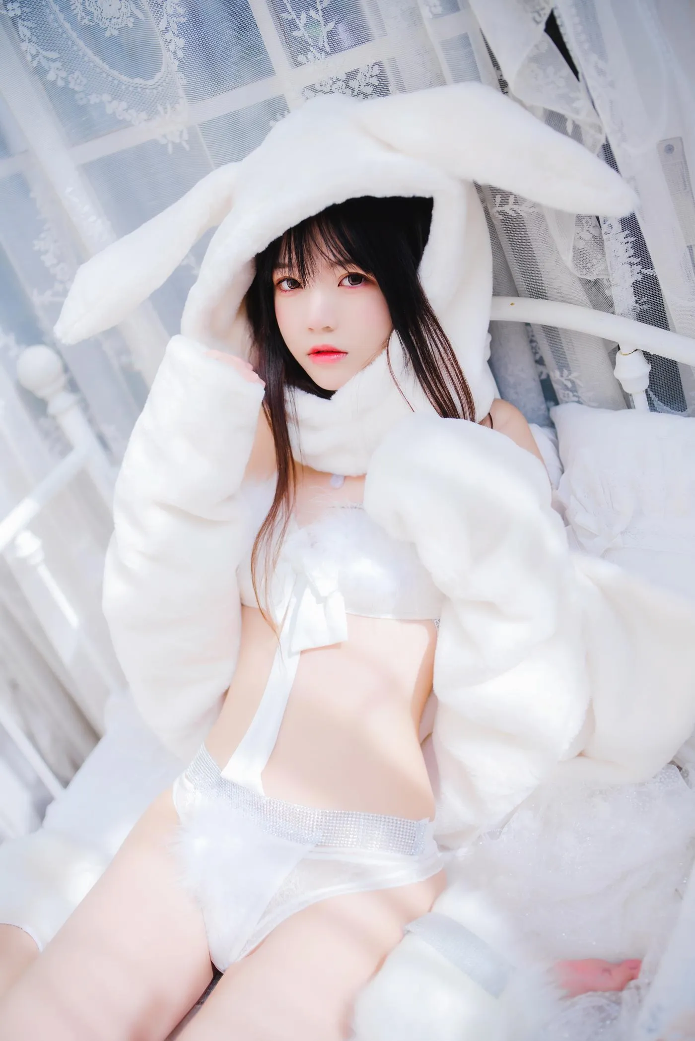 桜桃喵 – NO.141 小白兔01 02-小白兔02（49p [49P]插图6