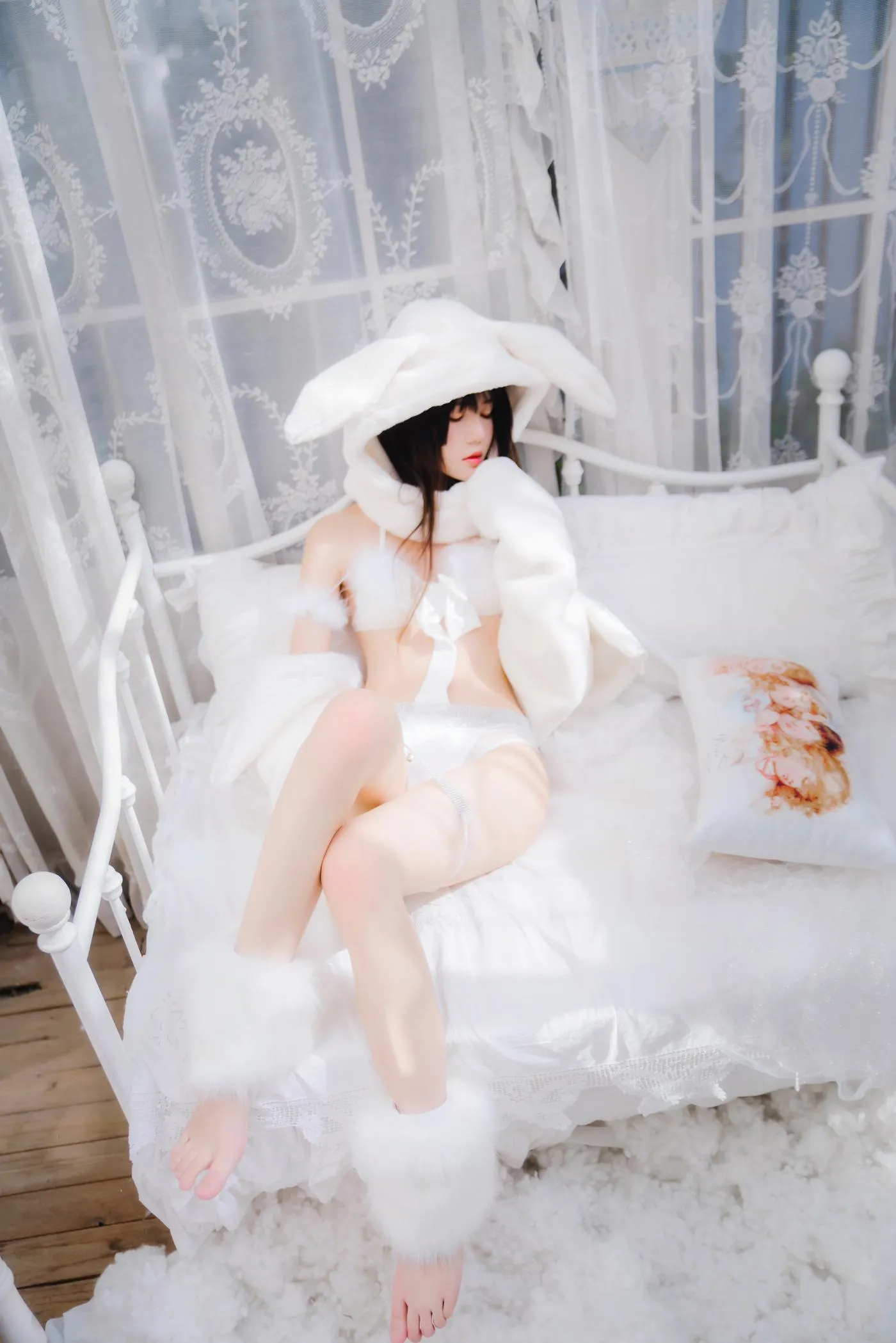 桜桃喵 – NO.141 小白兔01 02-小白兔02（49p [49P]插图8