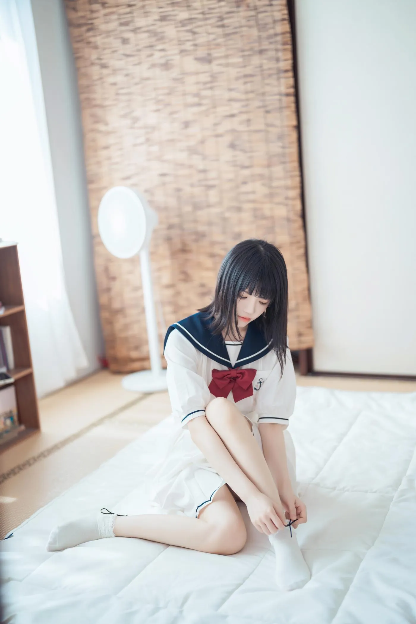 桜桃喵 – NO.142 盛夏制服 [39P]插图1