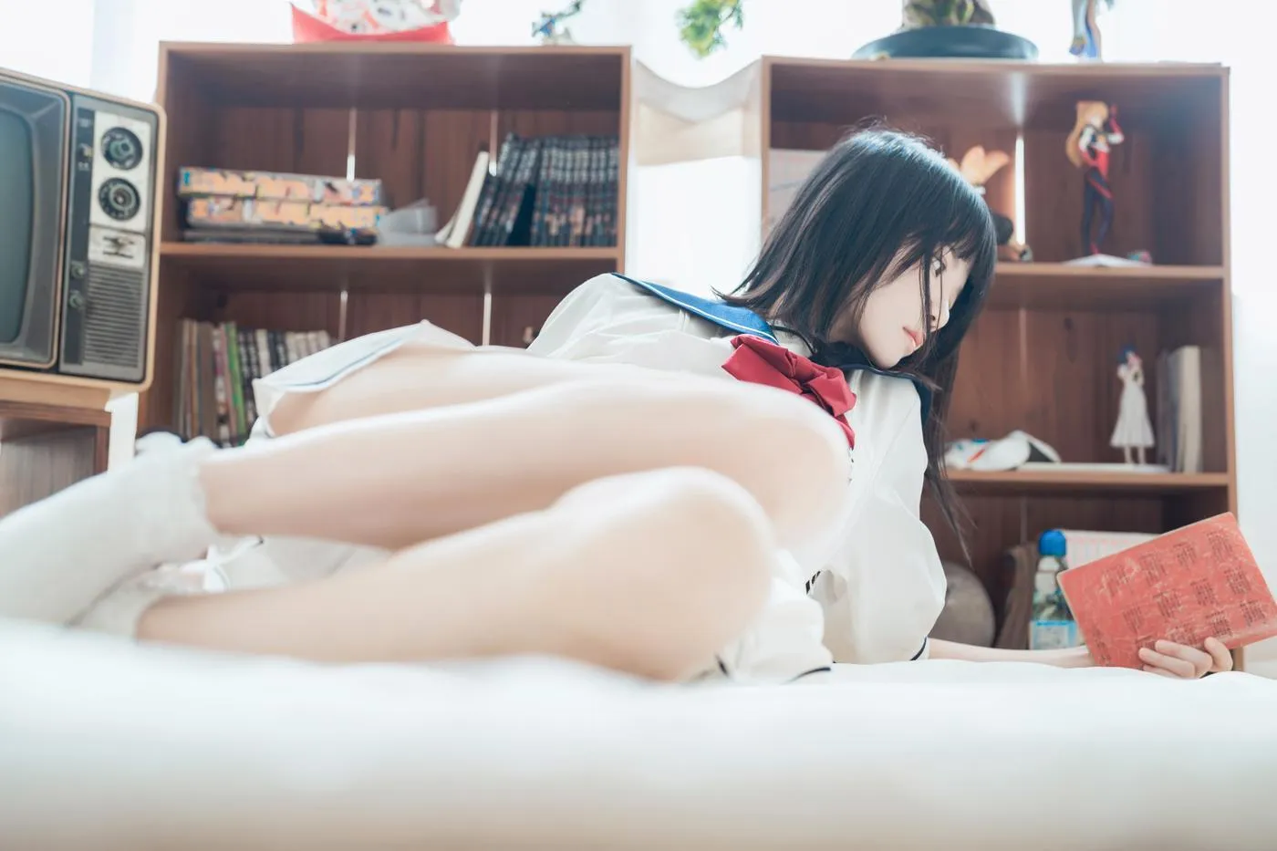 桜桃喵 – NO.142 盛夏制服 [39P]插图8