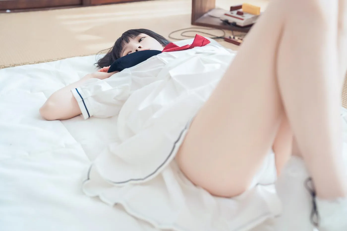 桜桃喵 – NO.142 盛夏制服 [39P]插图2