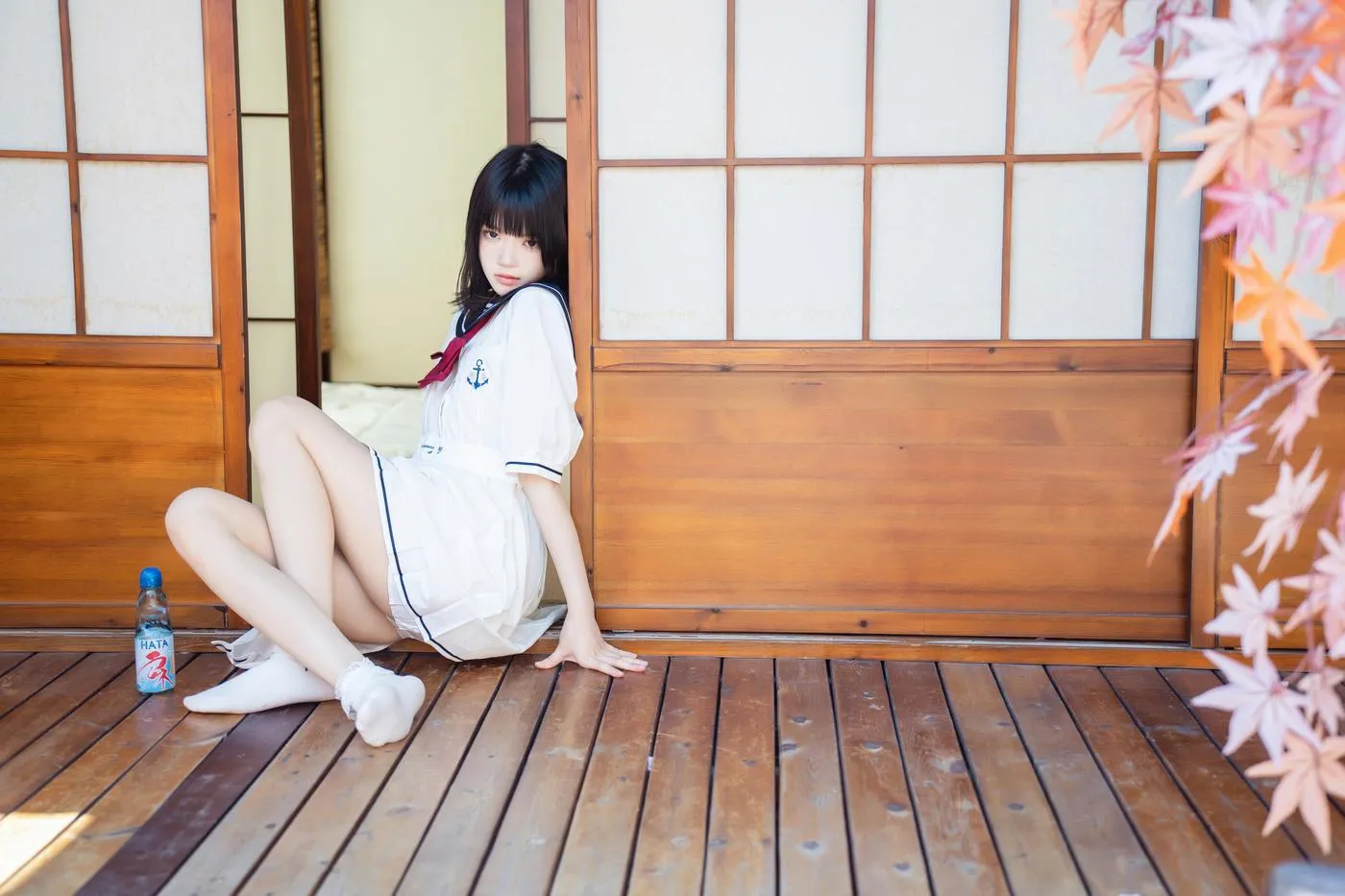 桜桃喵 – NO.142 盛夏制服 [39P]插图6