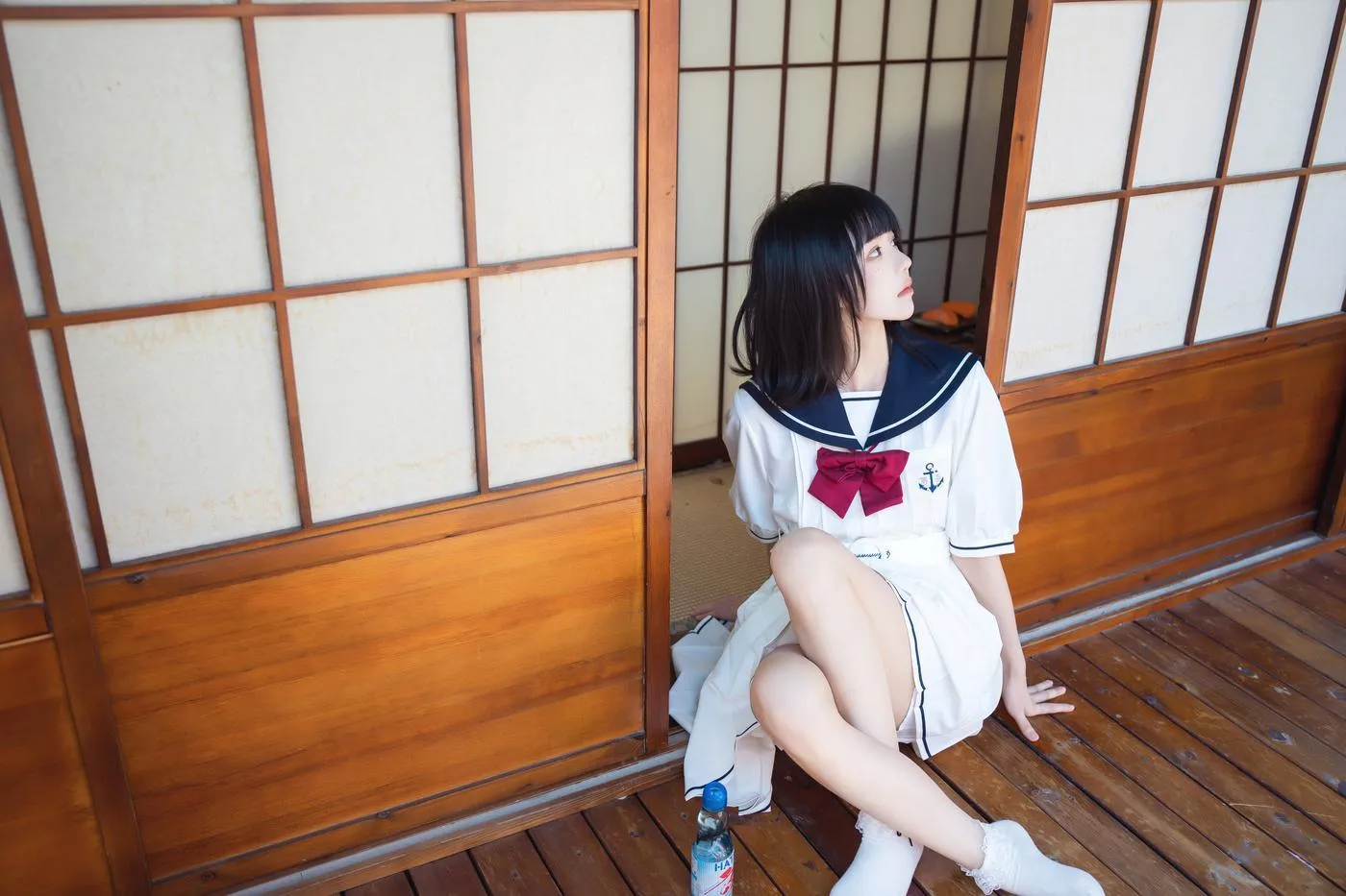 桜桃喵 – NO.142 盛夏制服 [39P]插图7