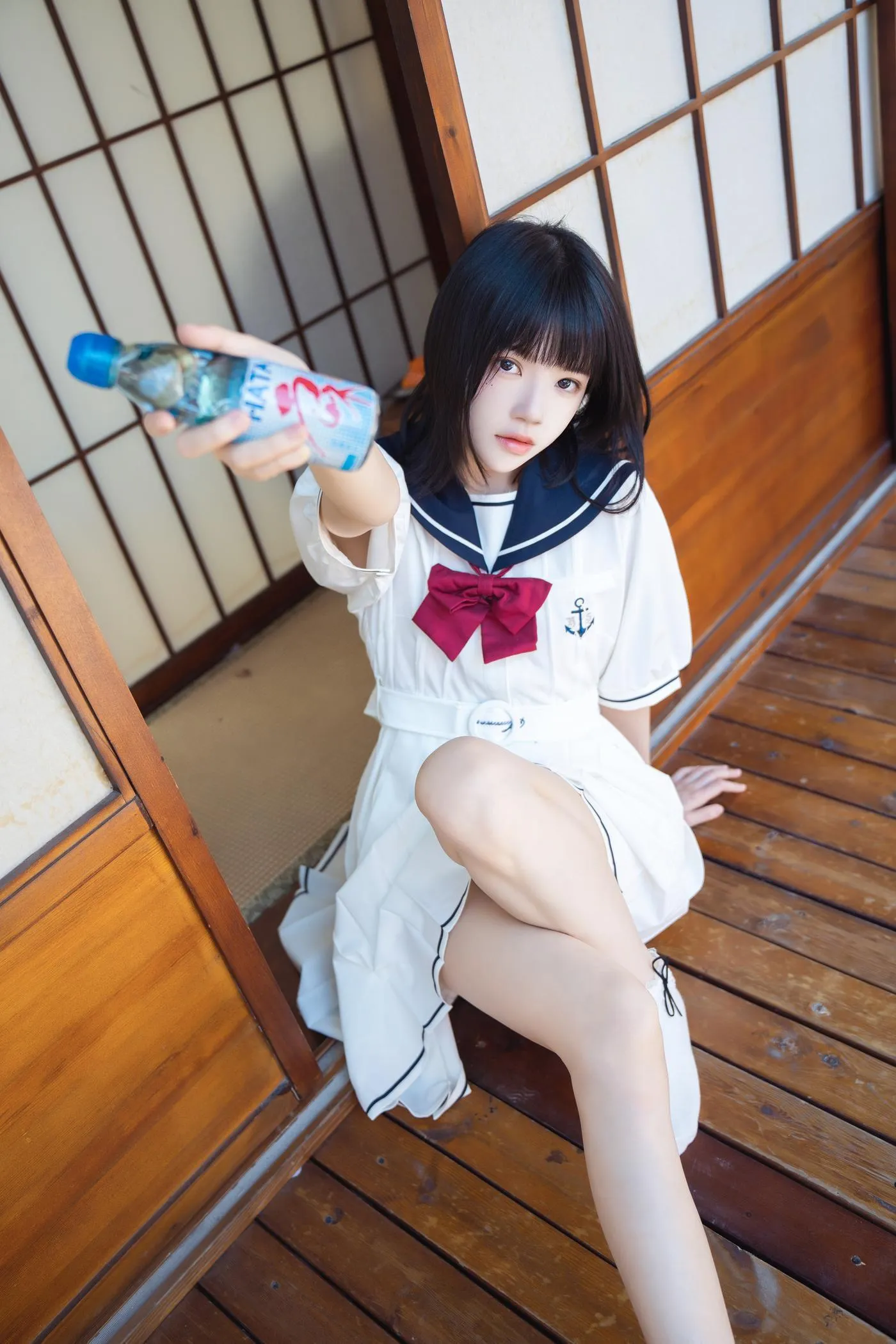 桜桃喵 – NO.142 盛夏制服 [39P]插图8