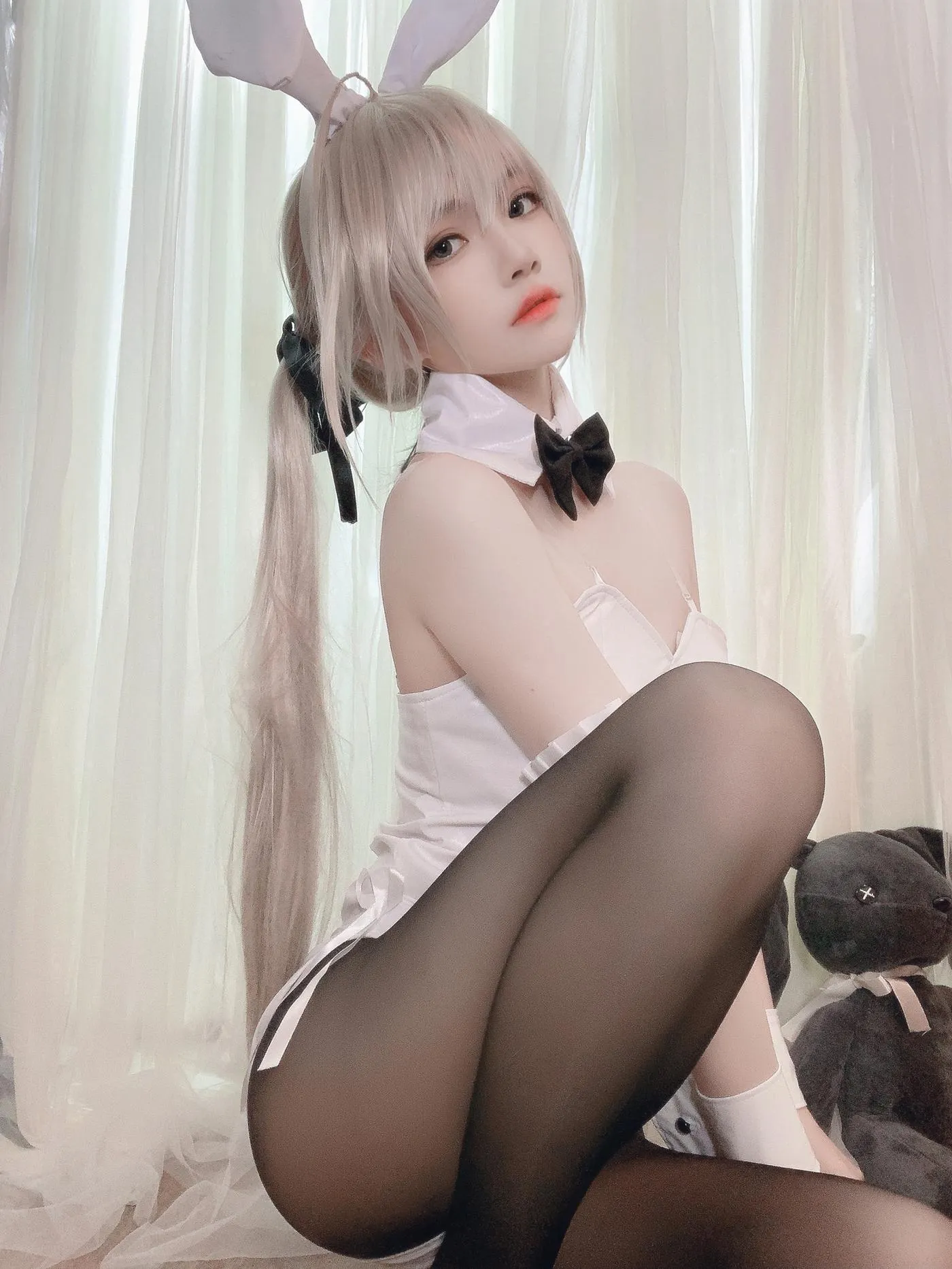 桜桃喵 – NO.143 穹妹-自拍 [16P]插图4