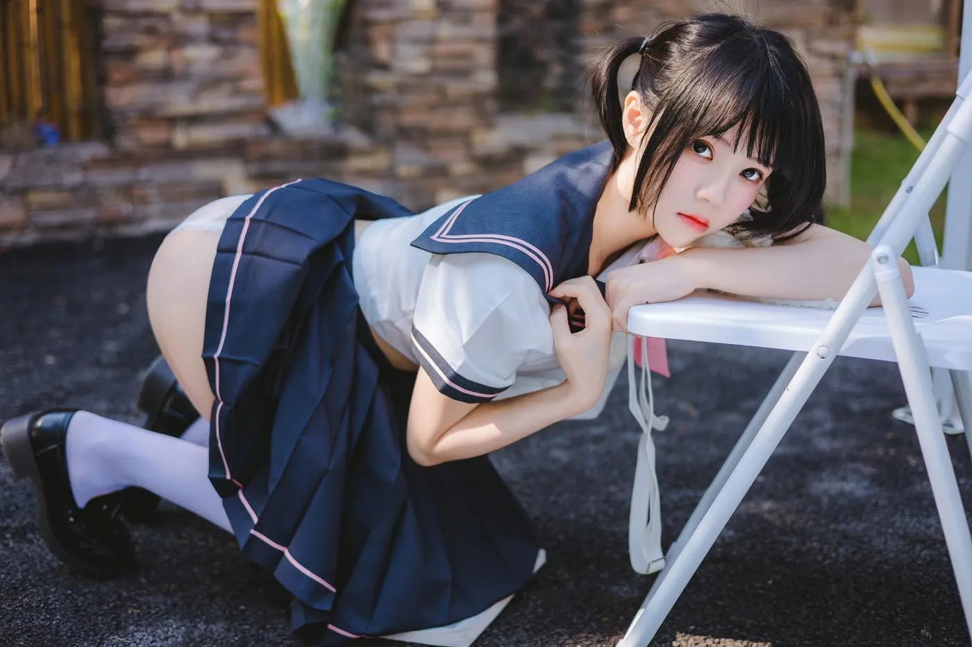 桜桃喵 – NO.146 草莓雪糕-草莓 [33P]插图8