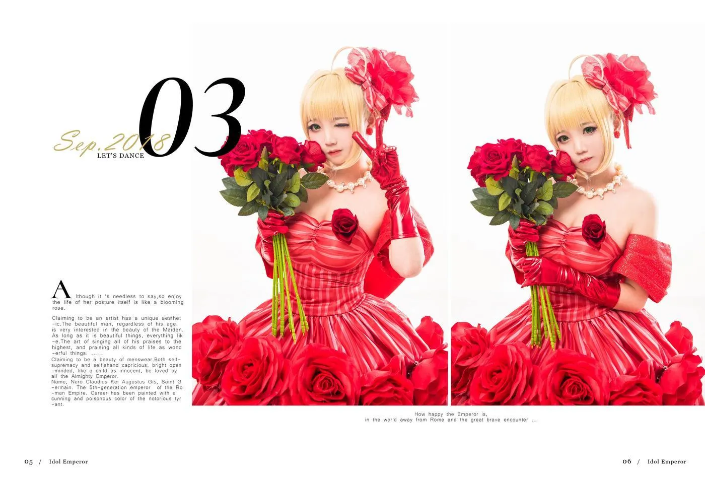 楚楚子w – NO.03 COS-FATEEXTRA COS尼禄cos正片 [18P]插图5