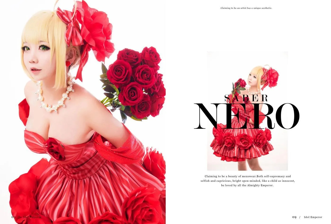 楚楚子w – NO.03 COS-FATEEXTRA COS尼禄cos正片 [18P]插图7