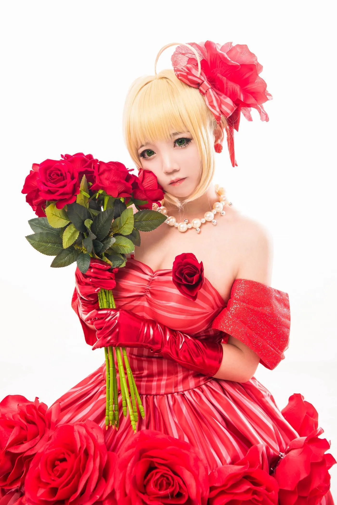楚楚子w – NO.03 COS-FATEEXTRA COS尼禄cos正片 [18P]插图2