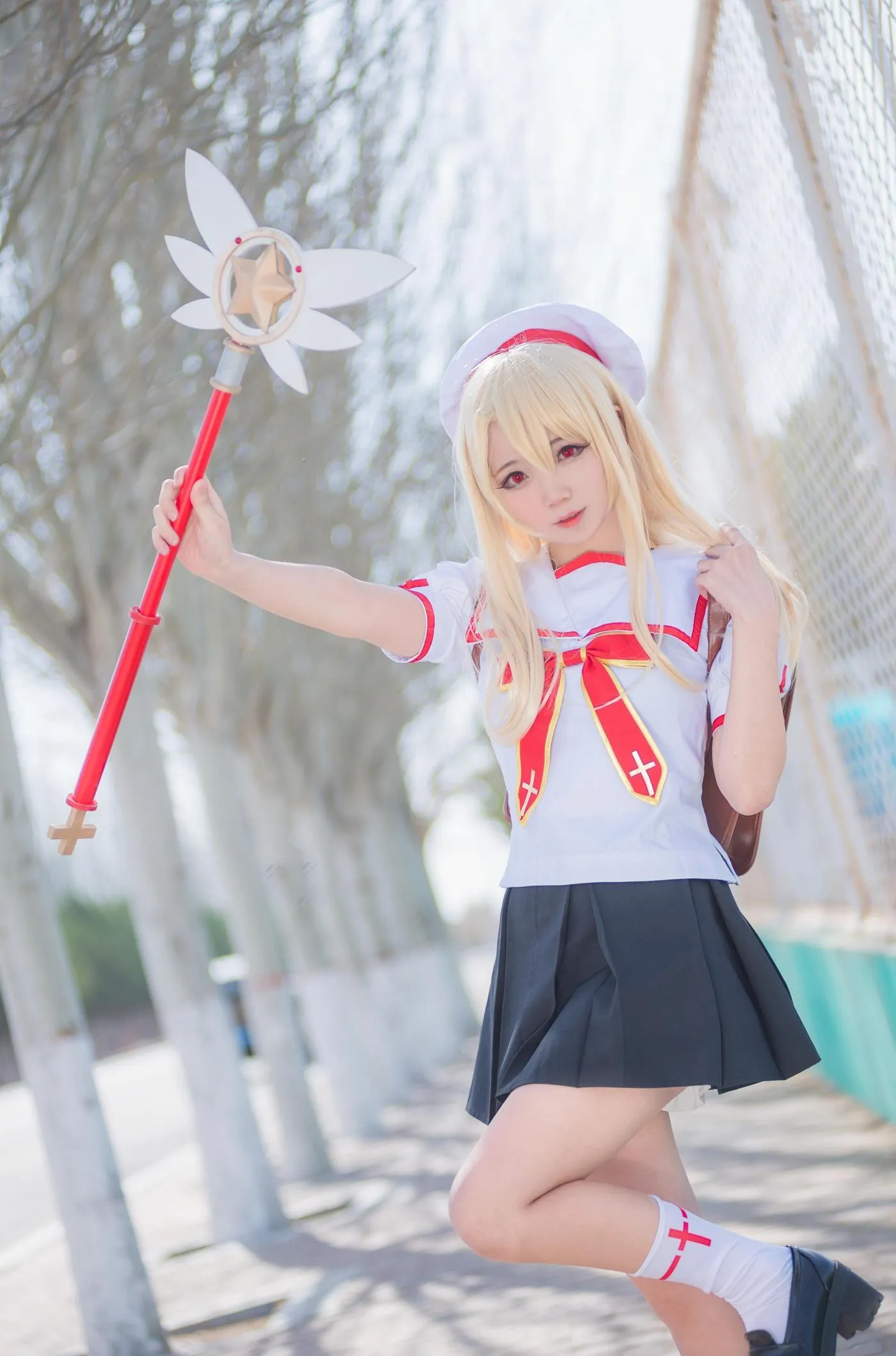 楚楚子w – NO.48 COS-魔法少女伊莉雅COS伊莉雅cos正片 [12P]插图1