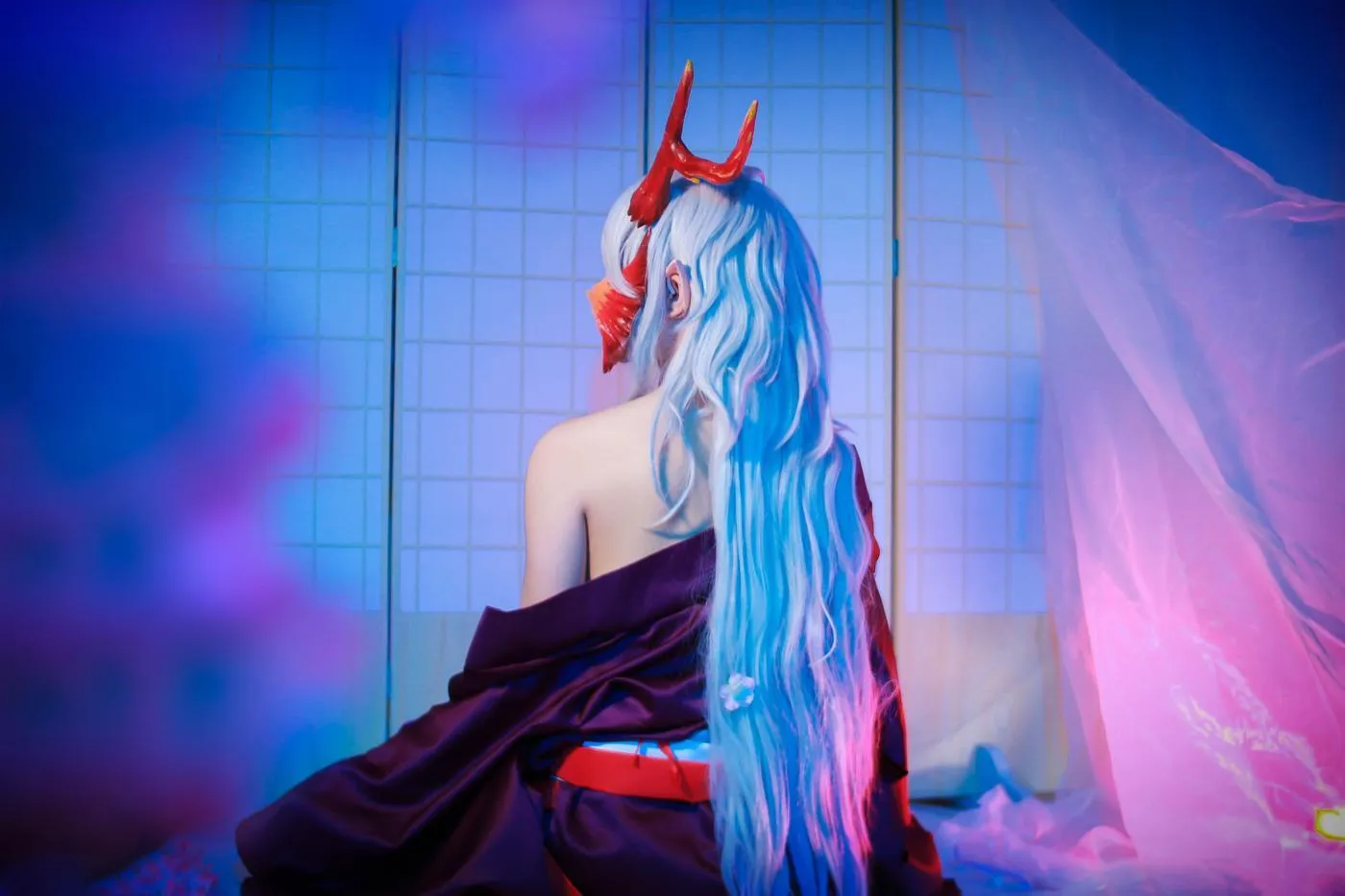 楚楚子w – NO.60 COS-阴阳师手游COS茨木童子 [29P]插图7