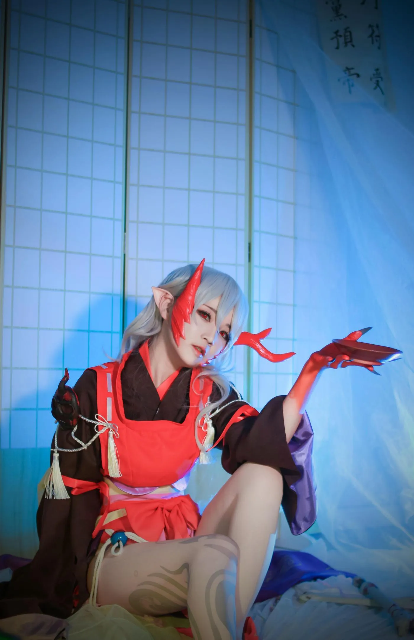 楚楚子w – NO.60 COS-阴阳师手游COS茨木童子 [29P]插图9