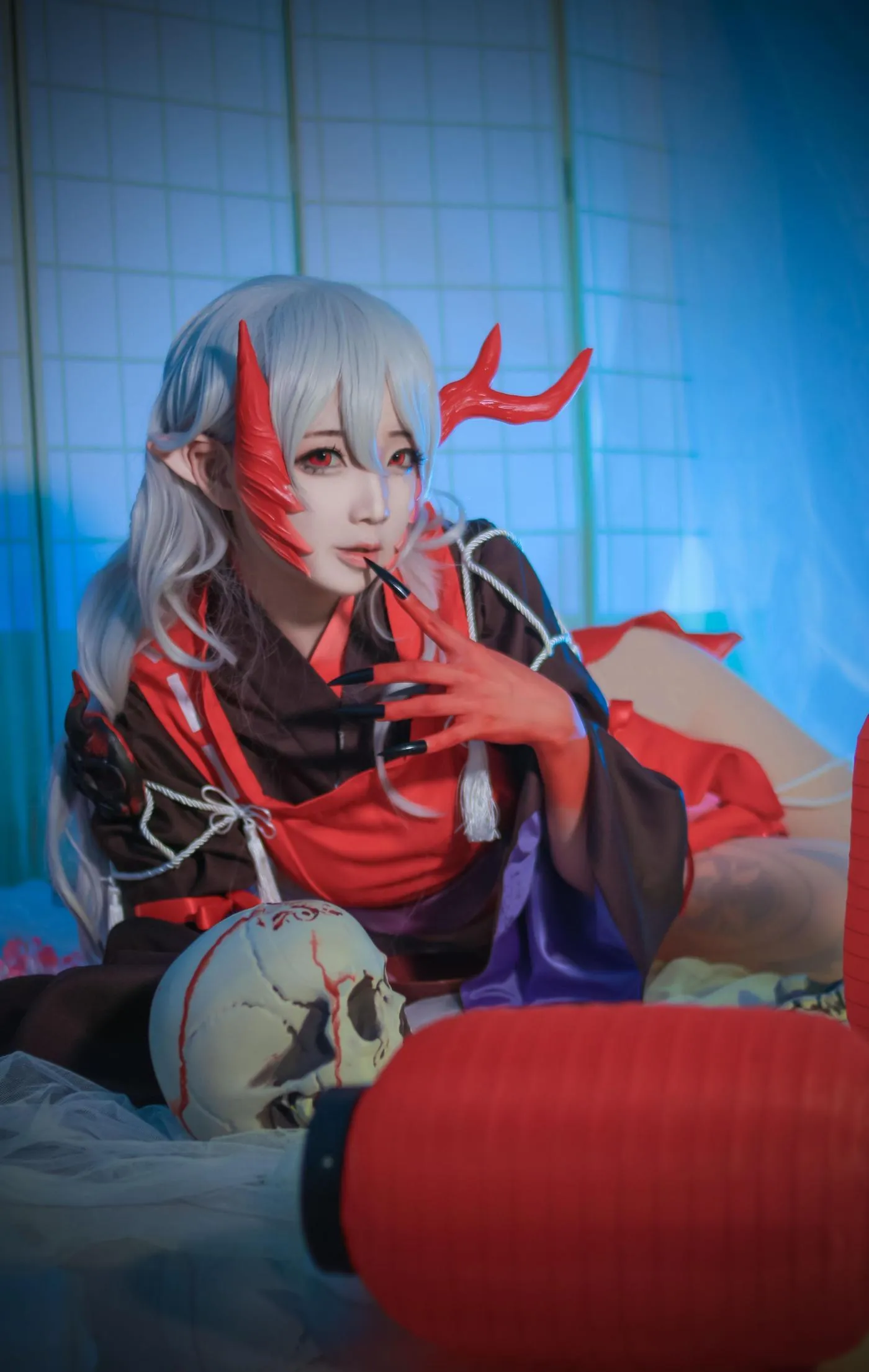 楚楚子w – NO.60 COS-阴阳师手游COS茨木童子 [29P]插图