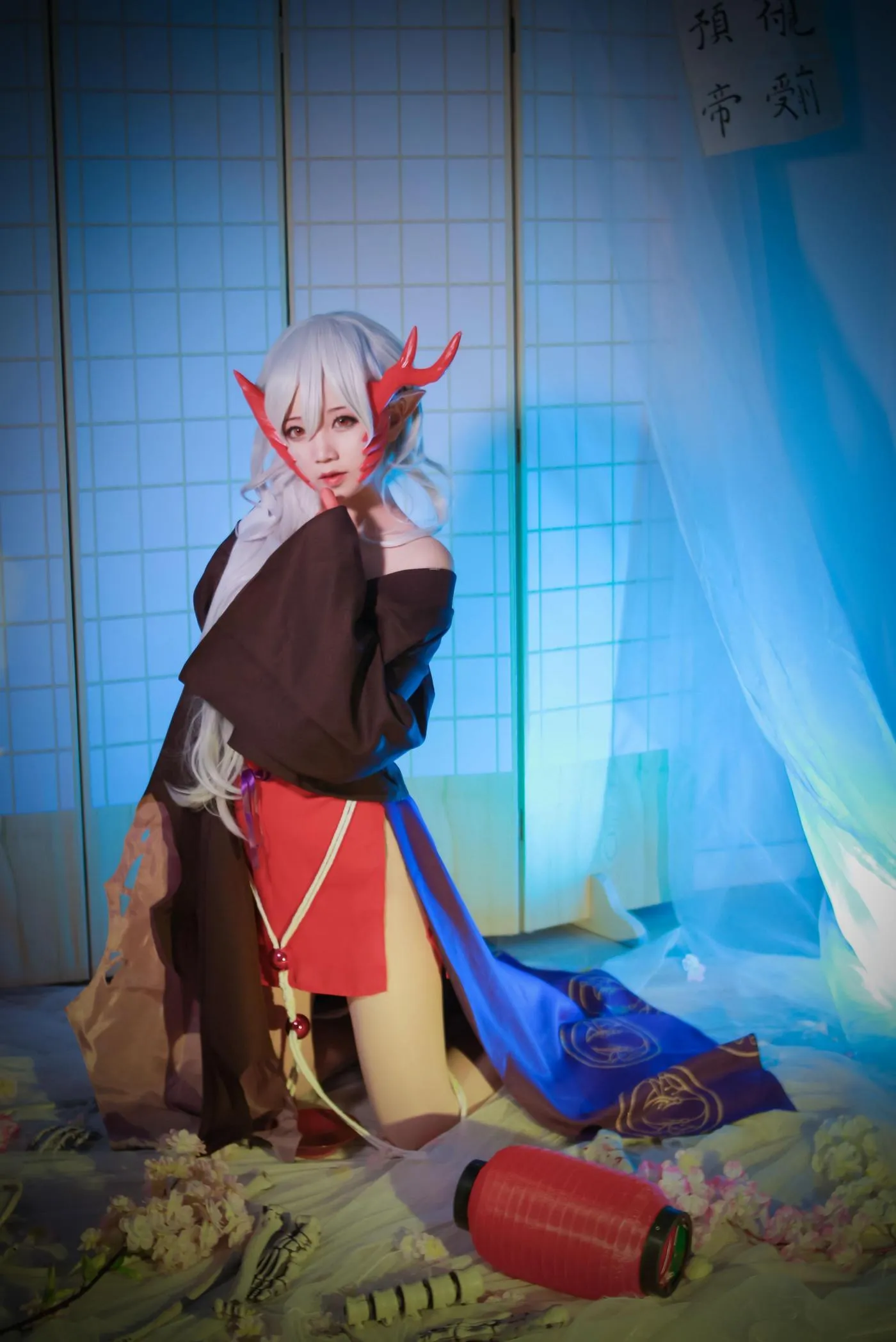 楚楚子w – NO.60 COS-阴阳师手游COS茨木童子 [29P]插图2