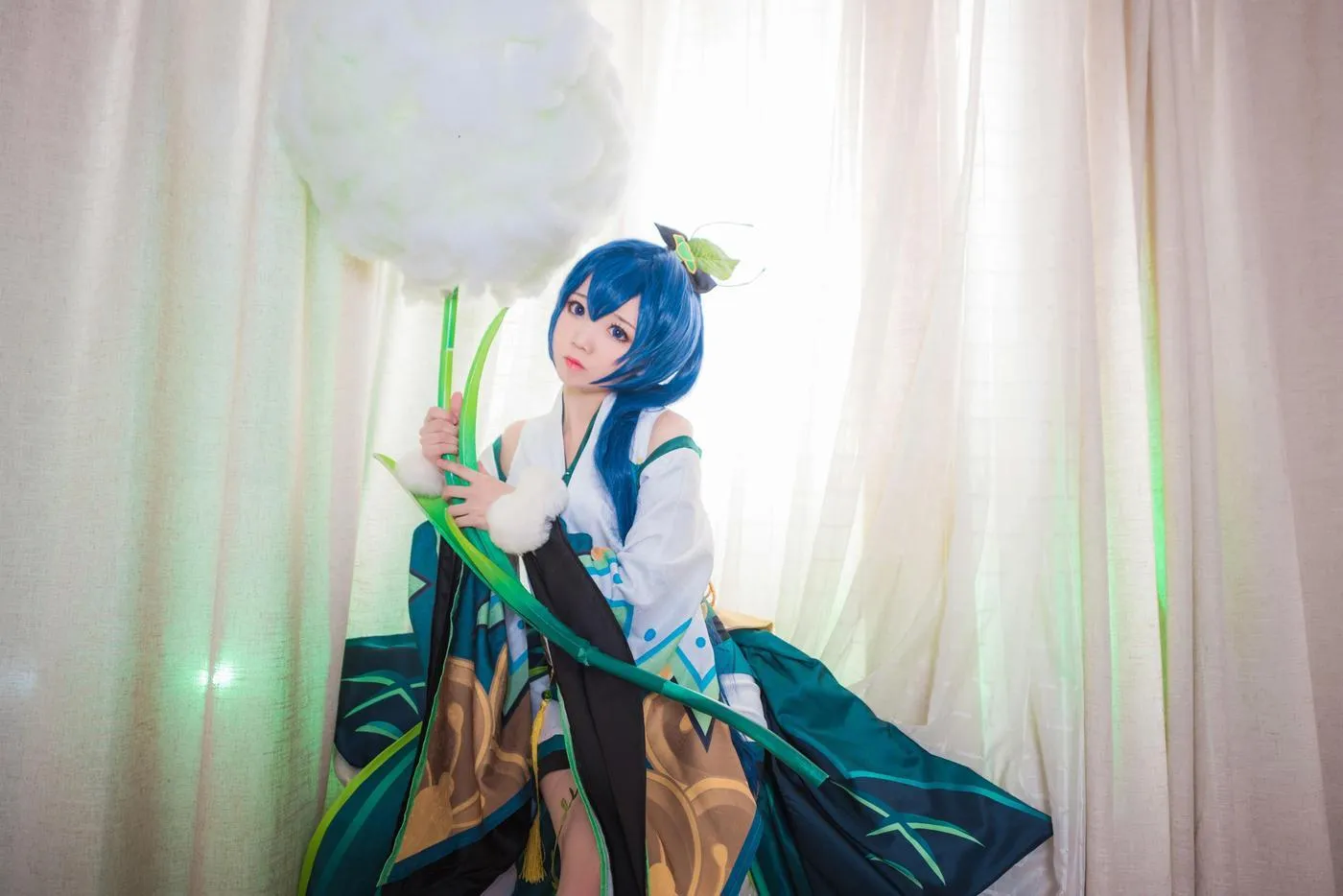楚楚子w – NO.62 COS-阴阳师手游COS阴阳师百魅夜行萤草 [15P]插图9