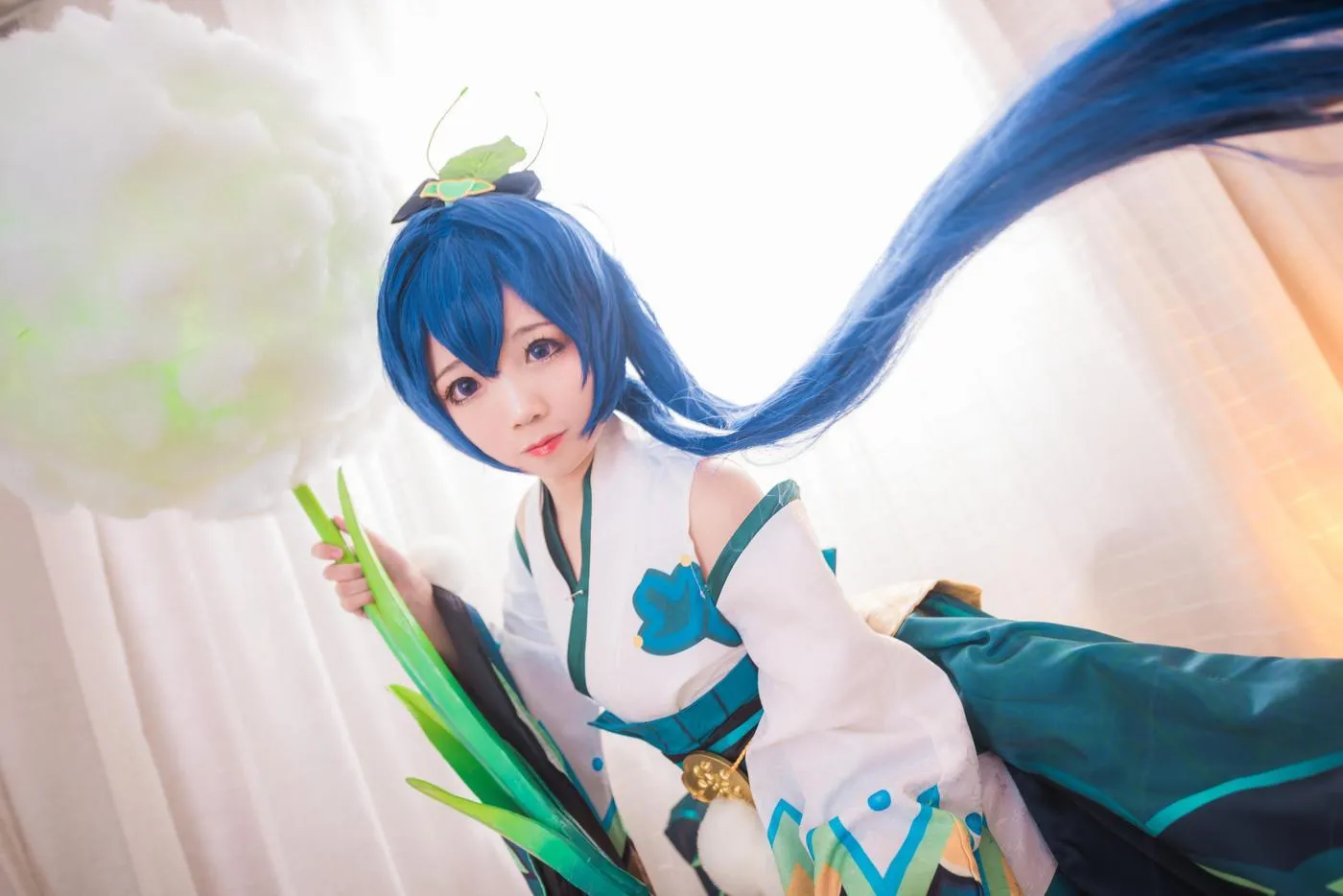 楚楚子w – NO.62 COS-阴阳师手游COS阴阳师百魅夜行萤草 [15P]插图3