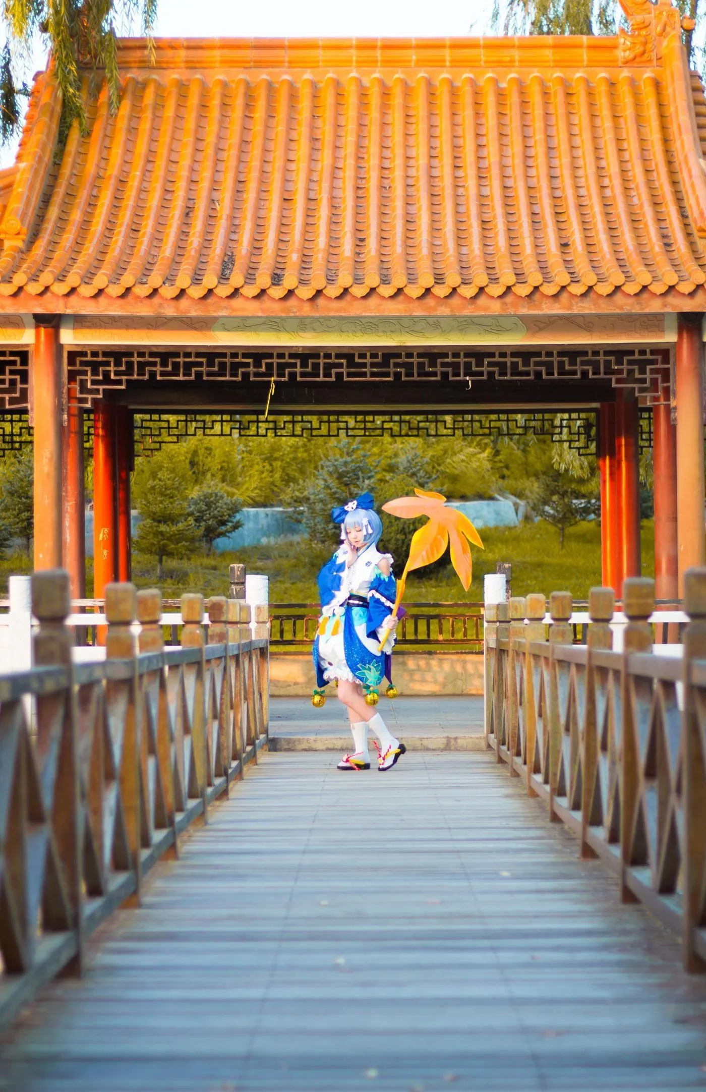 楚楚子w – NO.63 COS-阴阳师手游COS萤草 [16P]插图2