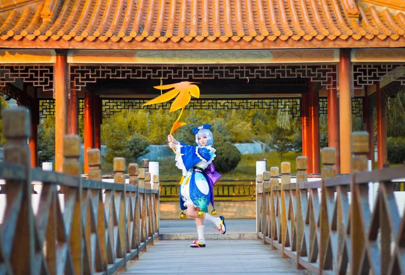 楚楚子w – NO.63 COS-阴阳师手游COS萤草 [16P]插图3