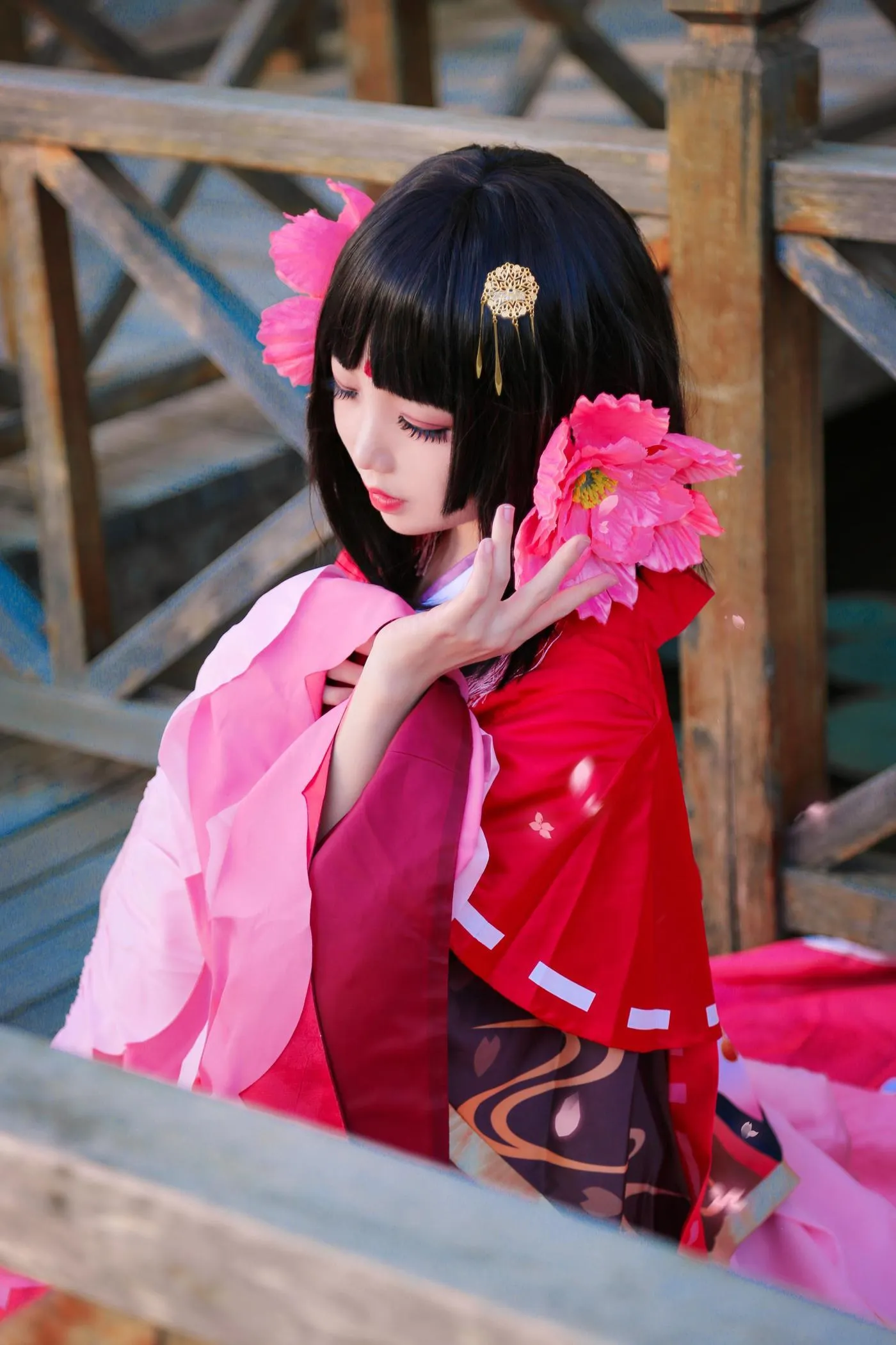 楚楚子w – NO.64 COS-阴阳师手游COS御姐樱花妖 [20P]插图9