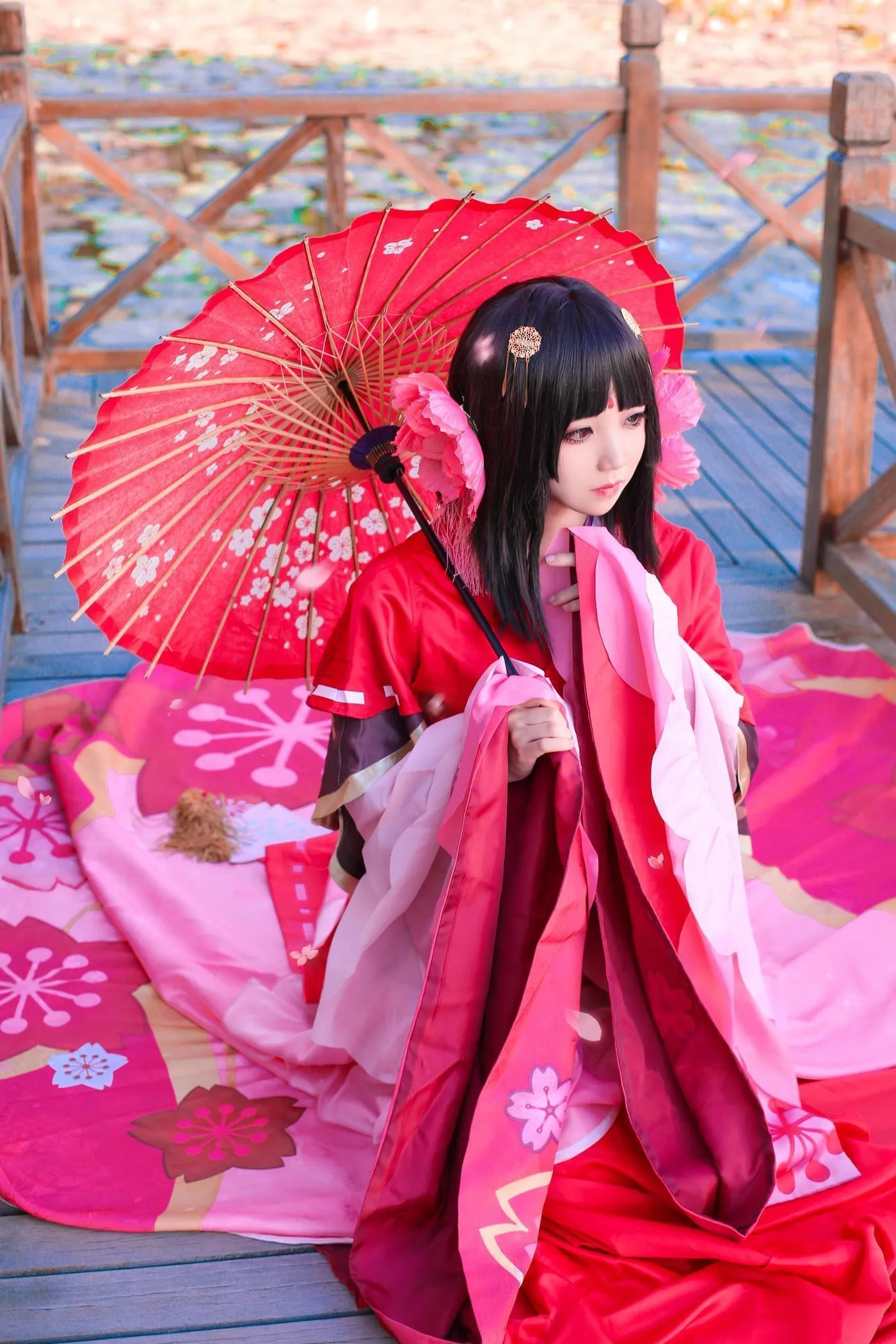 楚楚子w – NO.64 COS-阴阳师手游COS御姐樱花妖 [20P]插图