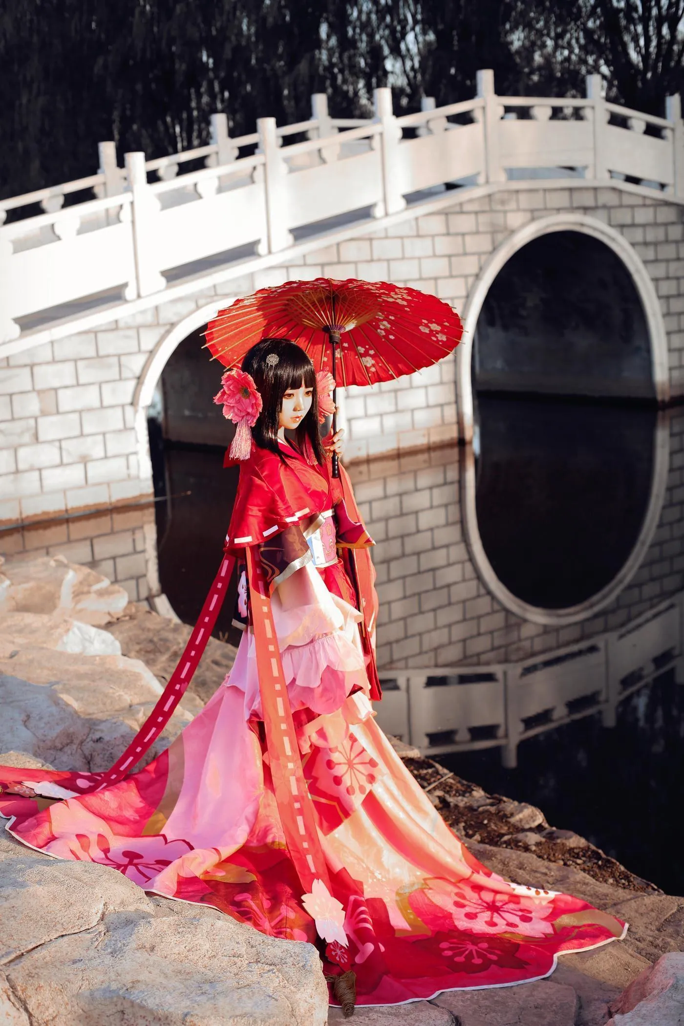 楚楚子w – NO.64 COS-阴阳师手游COS御姐樱花妖 [20P]插图5