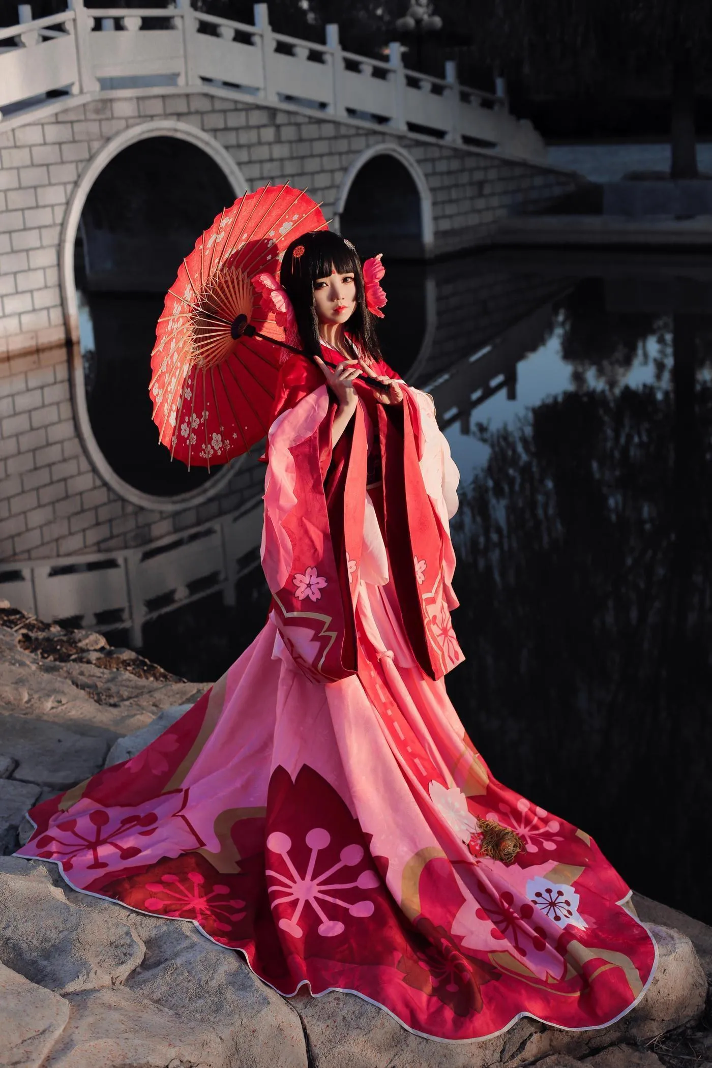 楚楚子w – NO.64 COS-阴阳师手游COS御姐樱花妖 [20P]插图7