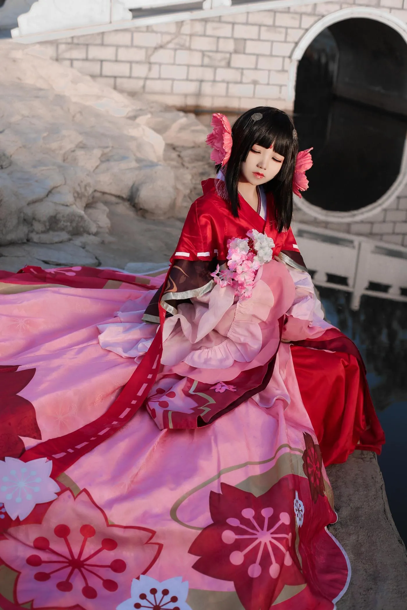 楚楚子w – NO.64 COS-阴阳师手游COS御姐樱花妖 [20P]插图9