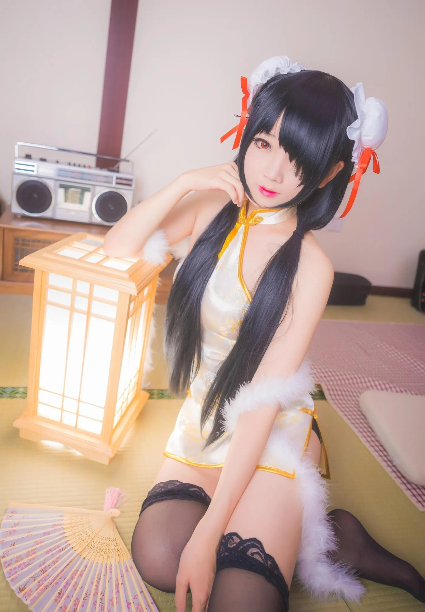 楚楚子w – NO.66 COS-约会大作战COS旗袍时崎狂三 [18P]插图2