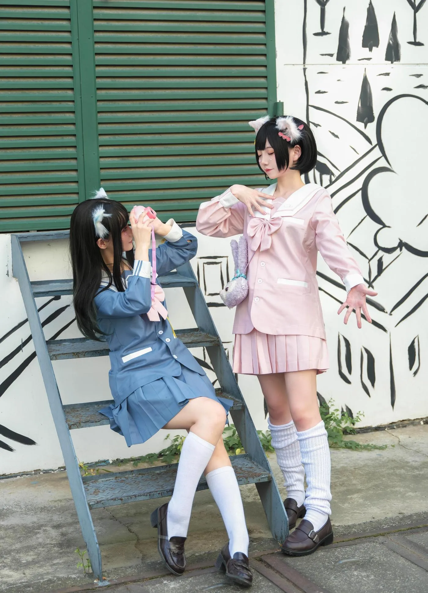 楚楚子w – NO.68 JK橘子酱jk馆BCY JK穿搭 [10P]插图6