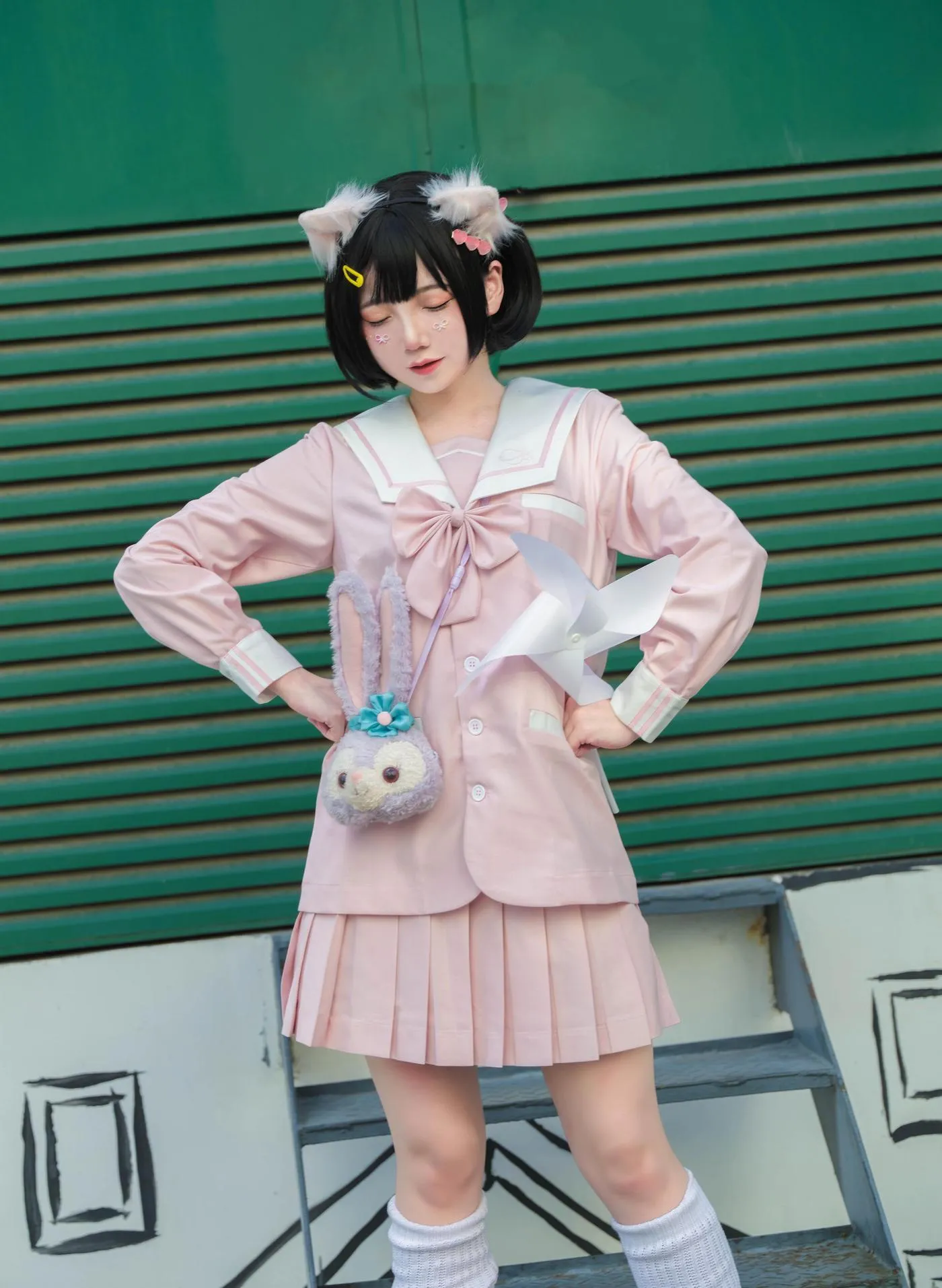 楚楚子w – NO.68 JK橘子酱jk馆BCY JK穿搭 [10P]插图7
