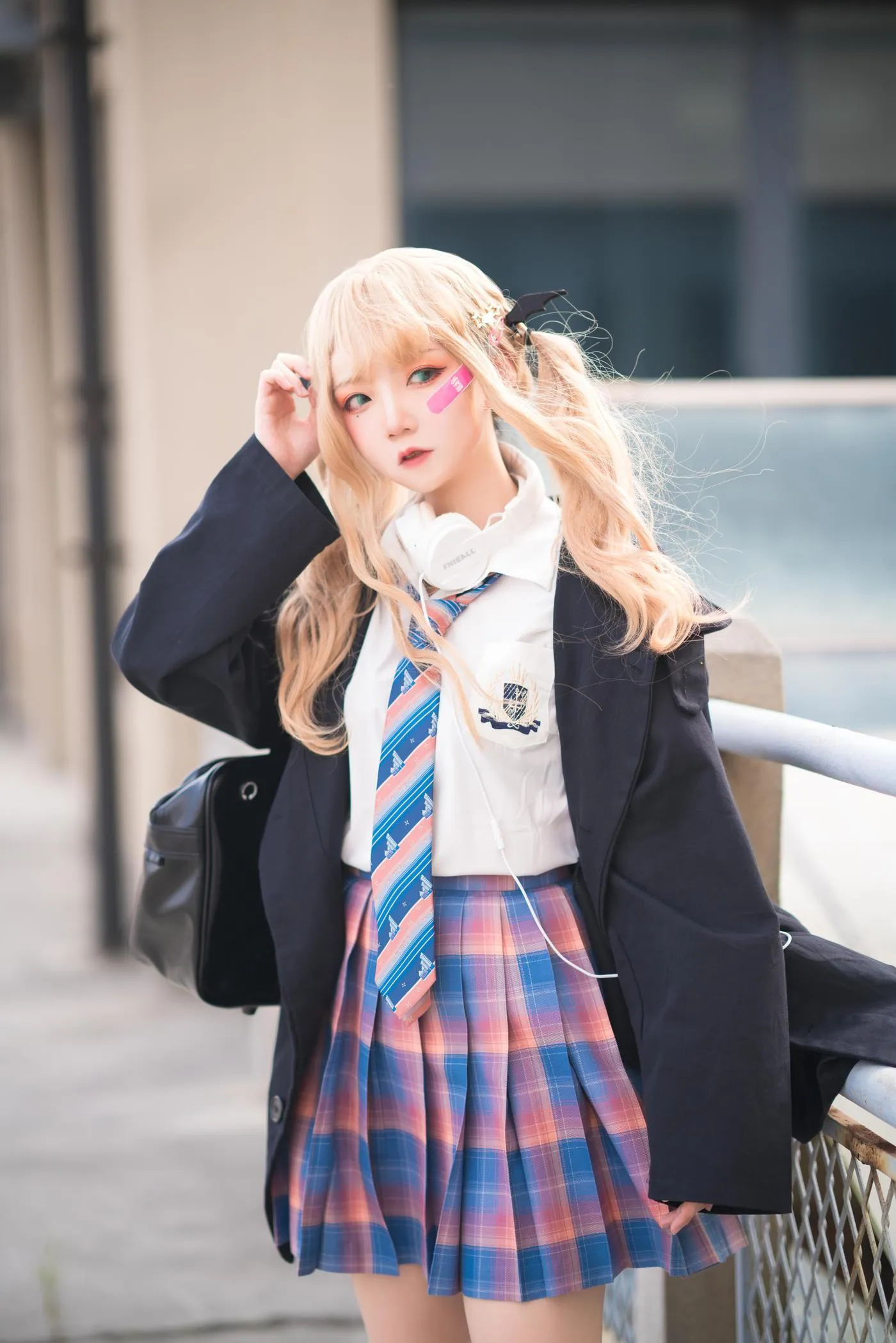 楚楚子w – NO.69 JK夏日穿搭JK制服 [18P]插图5