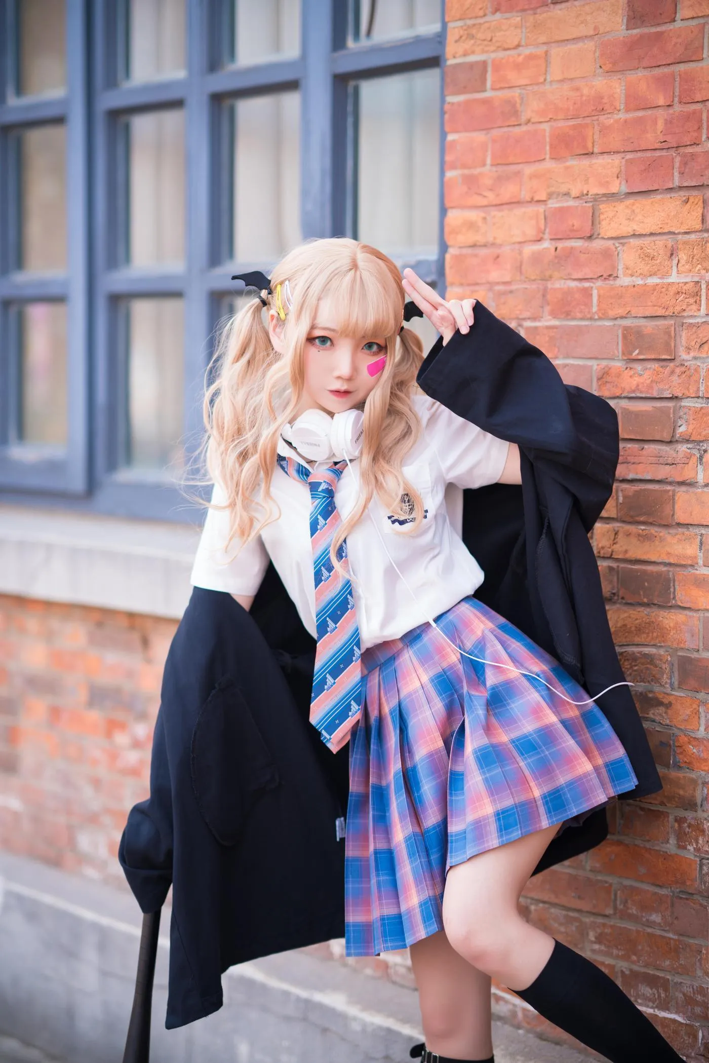 楚楚子w – NO.69 JK夏日穿搭JK制服 [18P]插图6