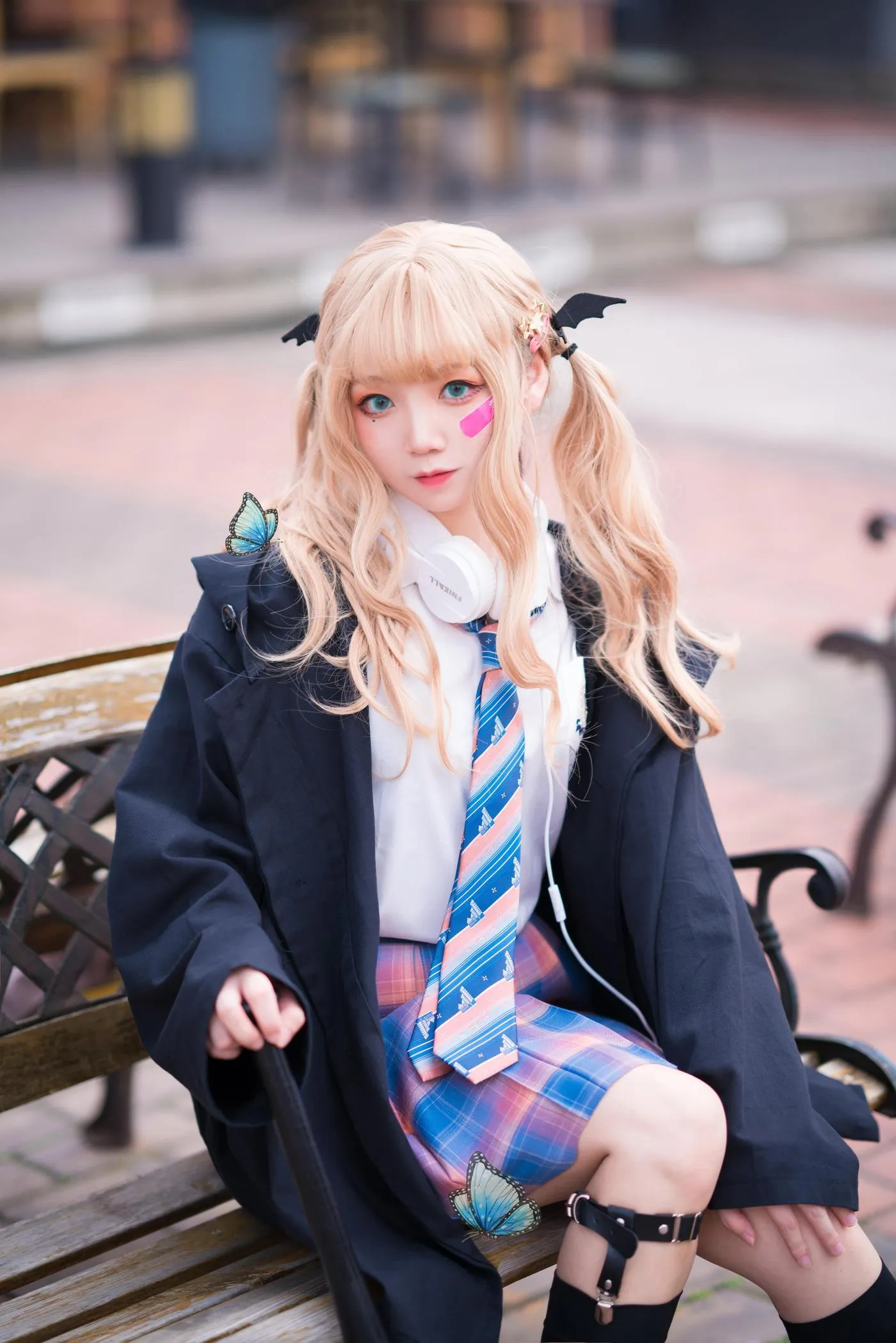 楚楚子w – NO.69 JK夏日穿搭JK制服 [18P]插图7
