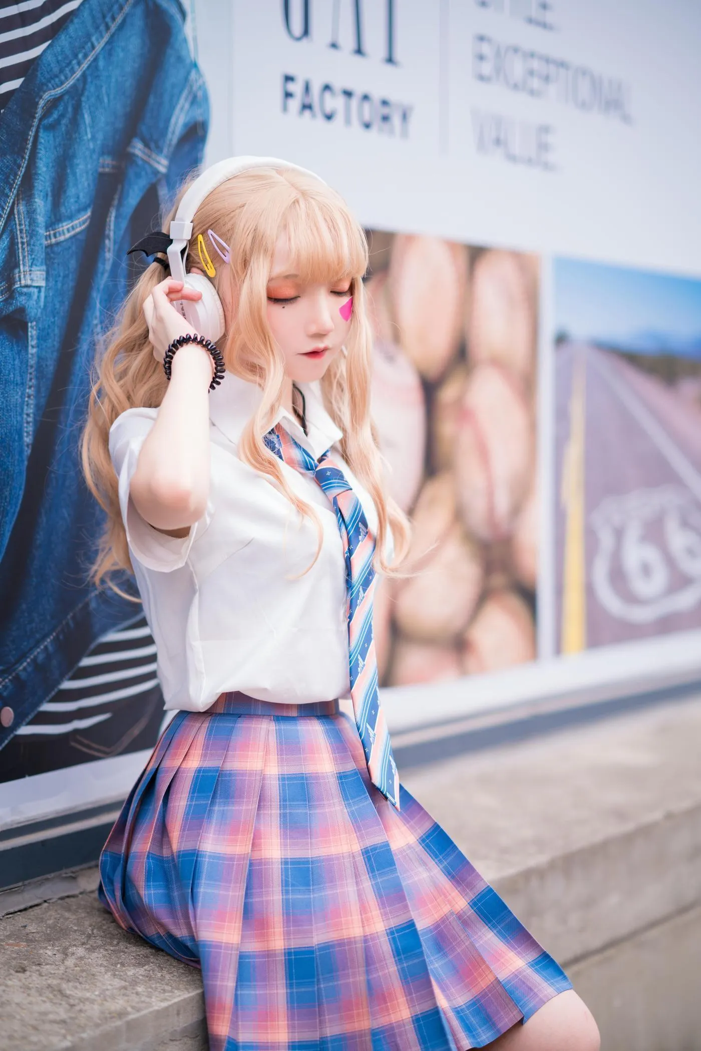 楚楚子w – NO.69 JK夏日穿搭JK制服 [18P]插图9