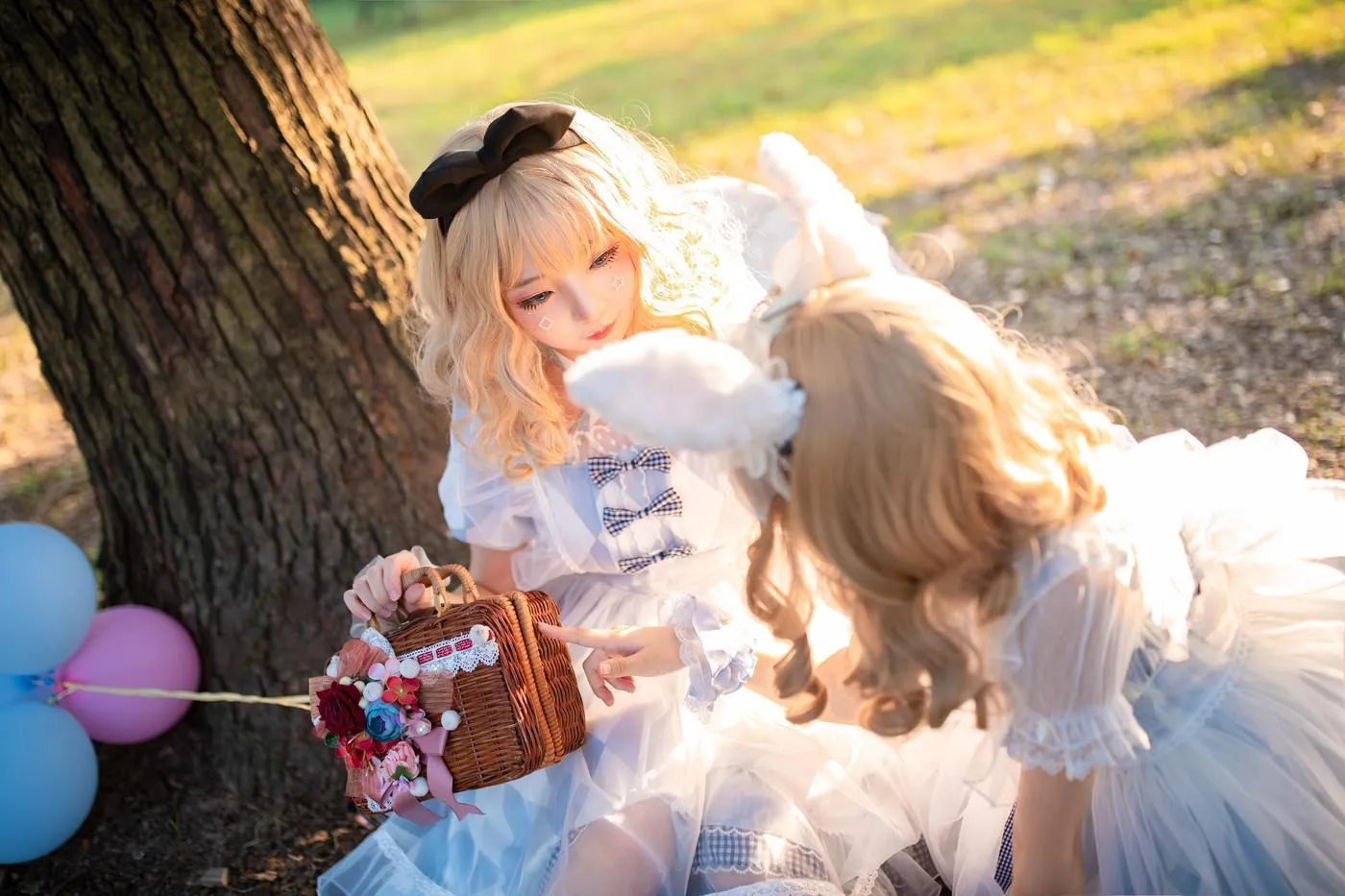 楚楚子w – NO.71 LOLITAE装扮双子爱丽丝 [22P]插图