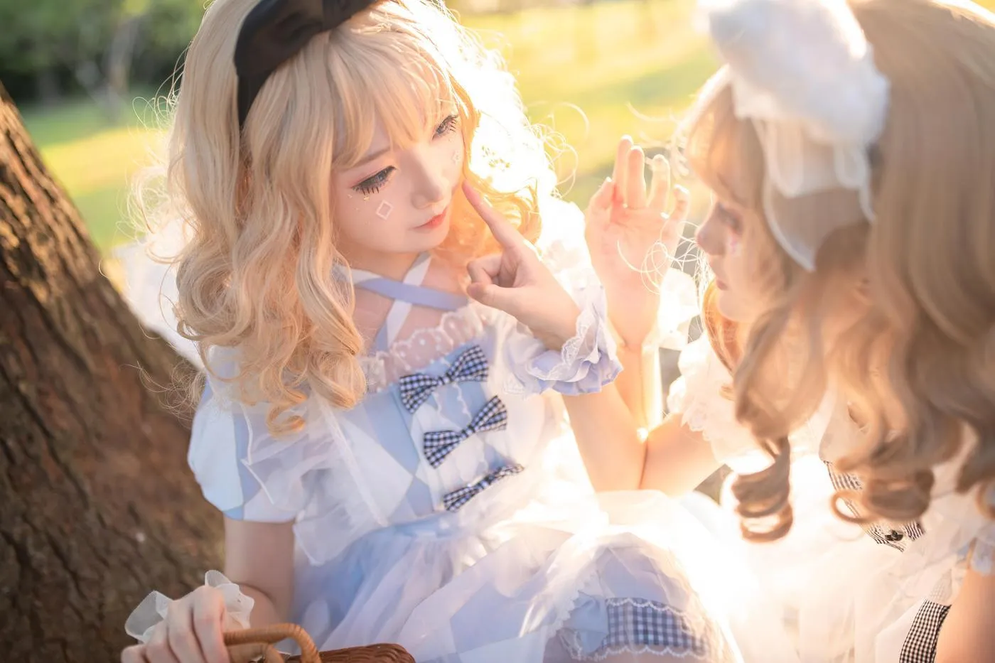 楚楚子w – NO.71 LOLITAE装扮双子爱丽丝 [22P]插图1