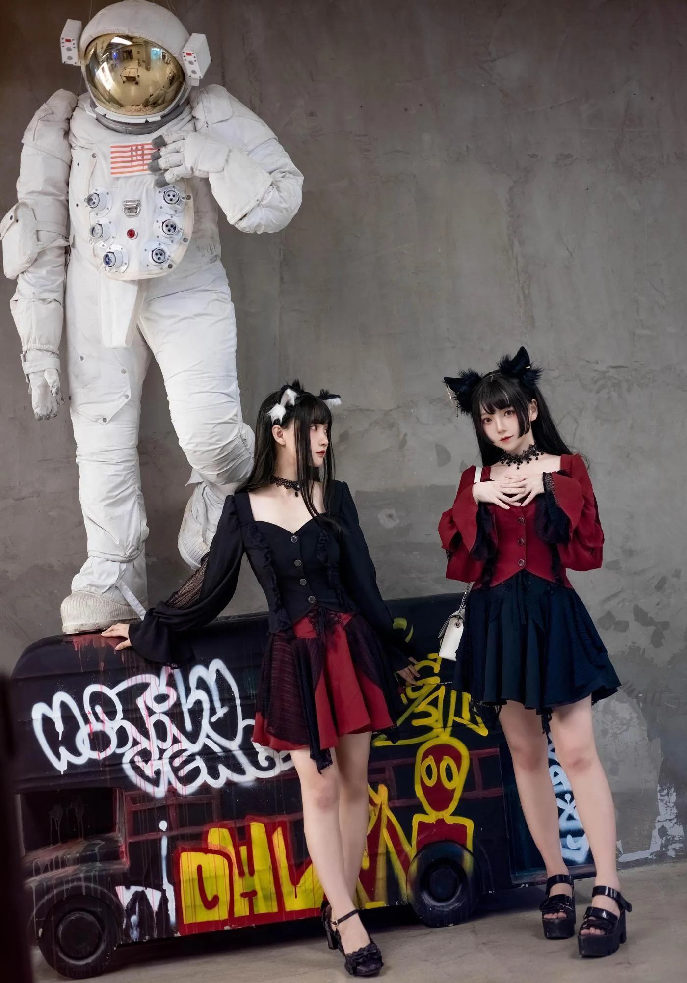 楚楚子w – NO.72 LOLITAS装扮月弑_MORDANLUNA BCY穿搭出镜：楚楚子，@鹤祈 [7P]插图5