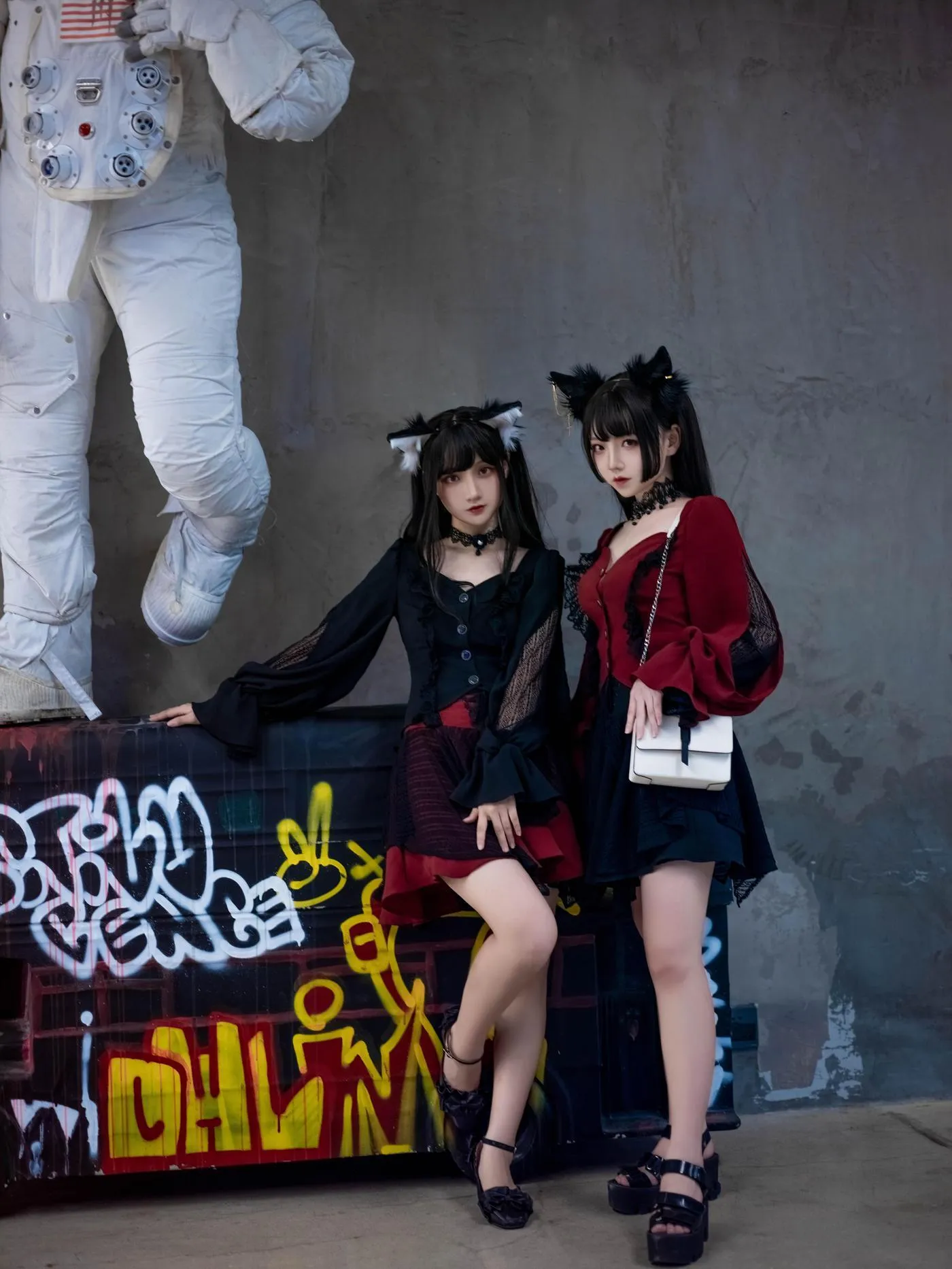 楚楚子w – NO.72 LOLITAS装扮月弑_MORDANLUNA BCY穿搭出镜：楚楚子，@鹤祈 [7P]插图6