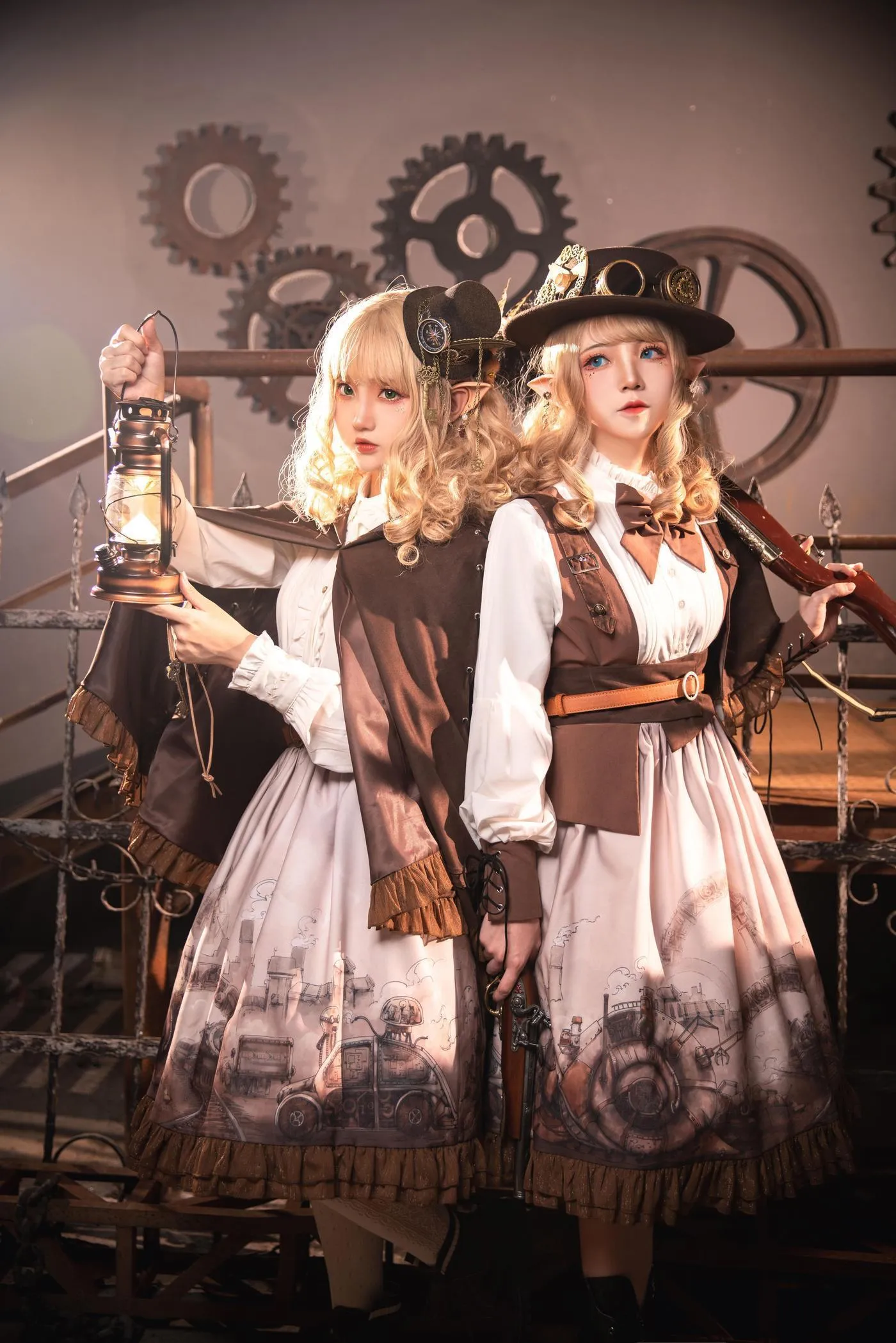 楚楚子w – NO.73 LOLITAS装扮蒸汽朋克 BCY LOLITA穿搭出镜：楚楚子➕鹤祈 [16P]插图8
