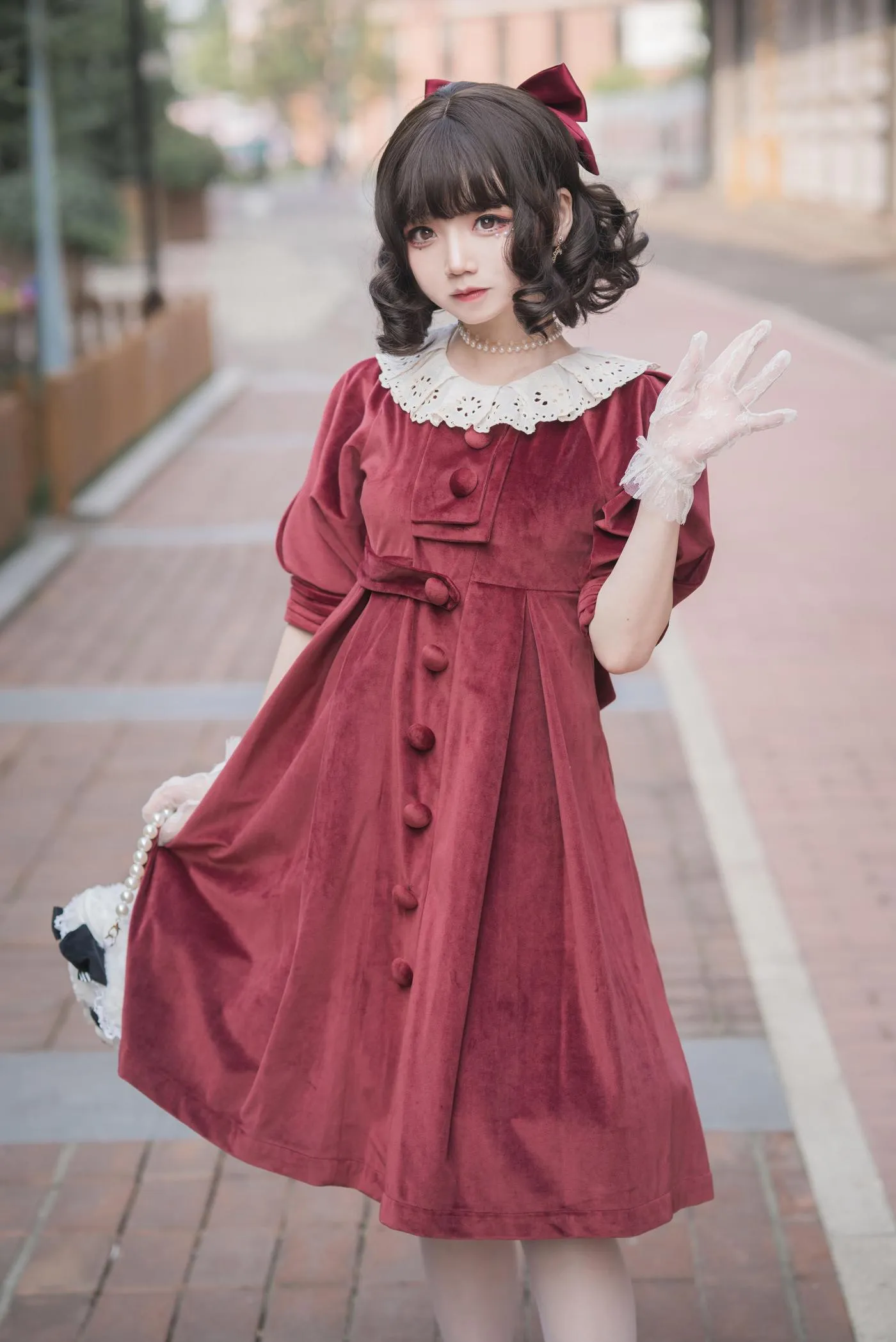 楚楚子w – NO.77 LOLITA装扮 LOLITA影 [9P]插图3