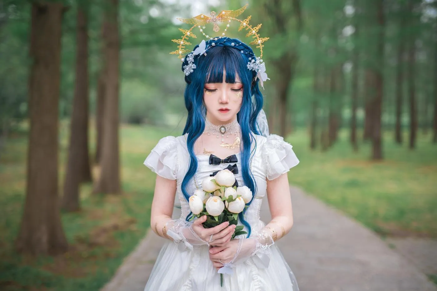 楚楚子w – NO.78 LOLITA装扮出镜：楚楚子 鹤祈 @Neverland星芙颂 金丝雀 [18P]插图8