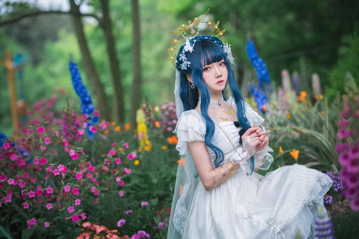 楚楚子w – NO.78 LOLITA装扮出镜：楚楚子 鹤祈 @Neverland星芙颂 金丝雀 [18P]插图9