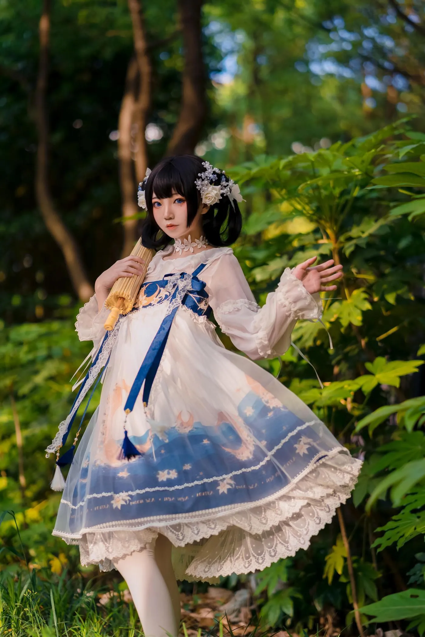 楚楚子w – NO.79 LOLITA装扮夏日穿搭破产三坑画风挑战 [10P]插图7