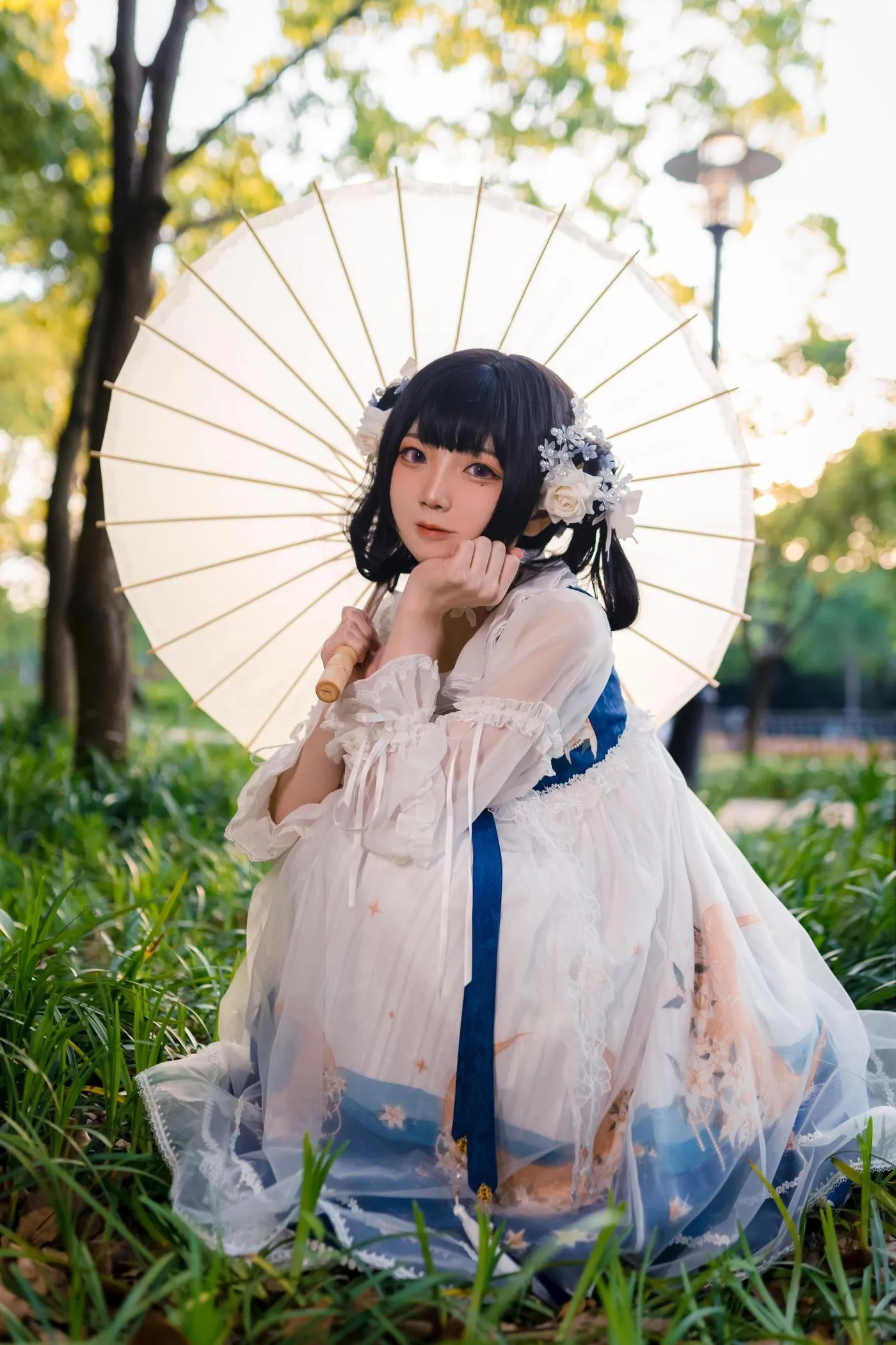 楚楚子w – NO.79 LOLITA装扮夏日穿搭破产三坑画风挑战 [10P]插图9